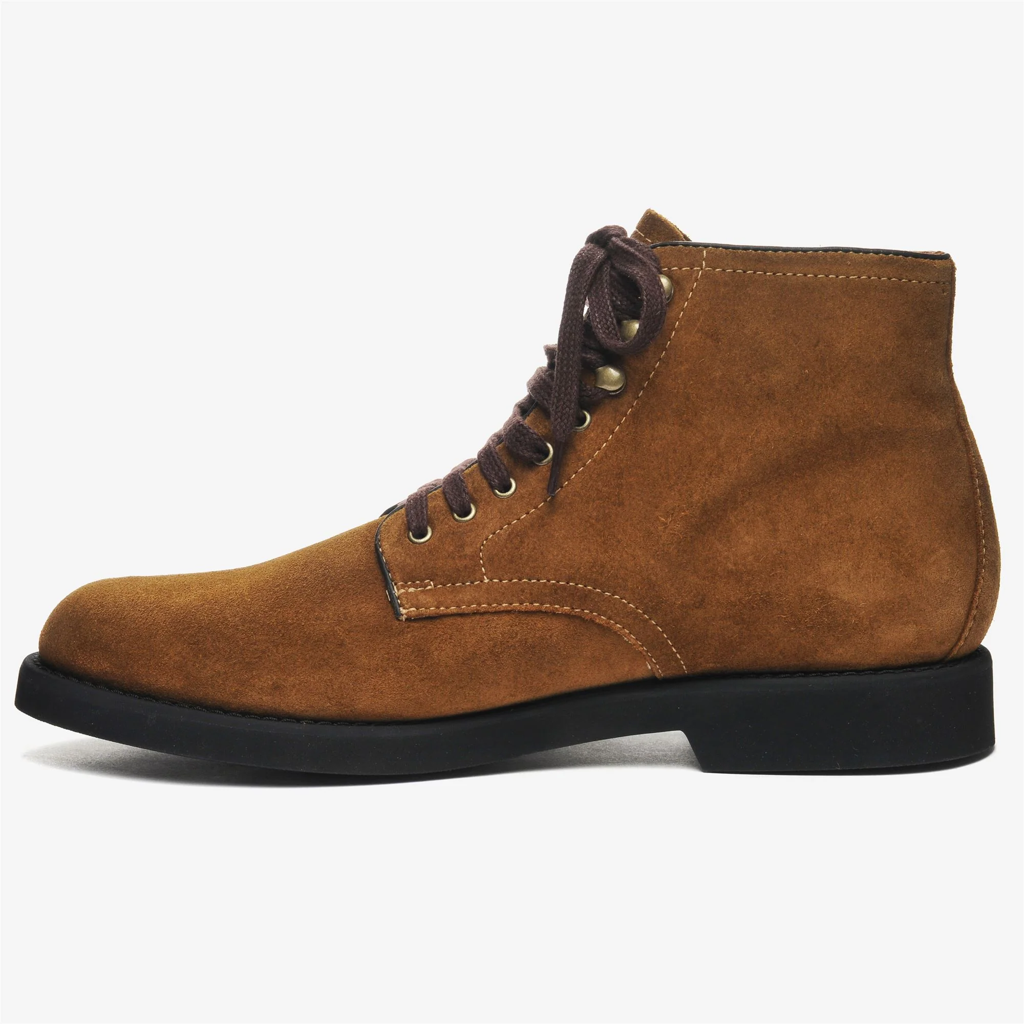 ALFORD - Ankle Boots - Laced - Man - BROWN COGNAC - Image 3