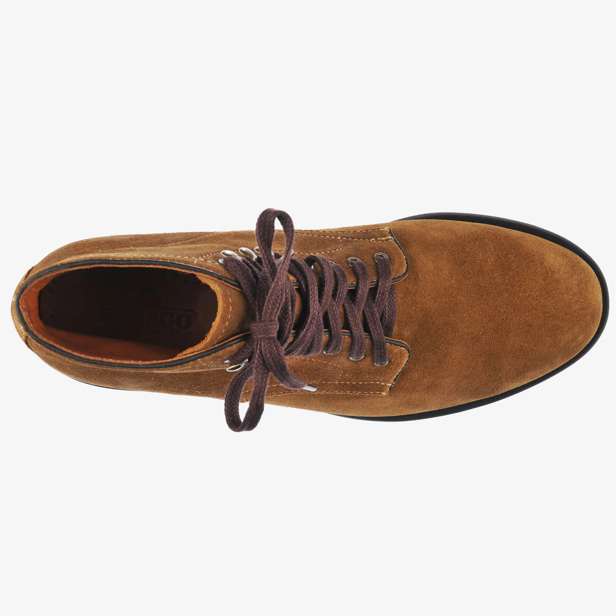 ALFORD - Ankle Boots - Laced - Man - BROWN COGNAC - Image 4