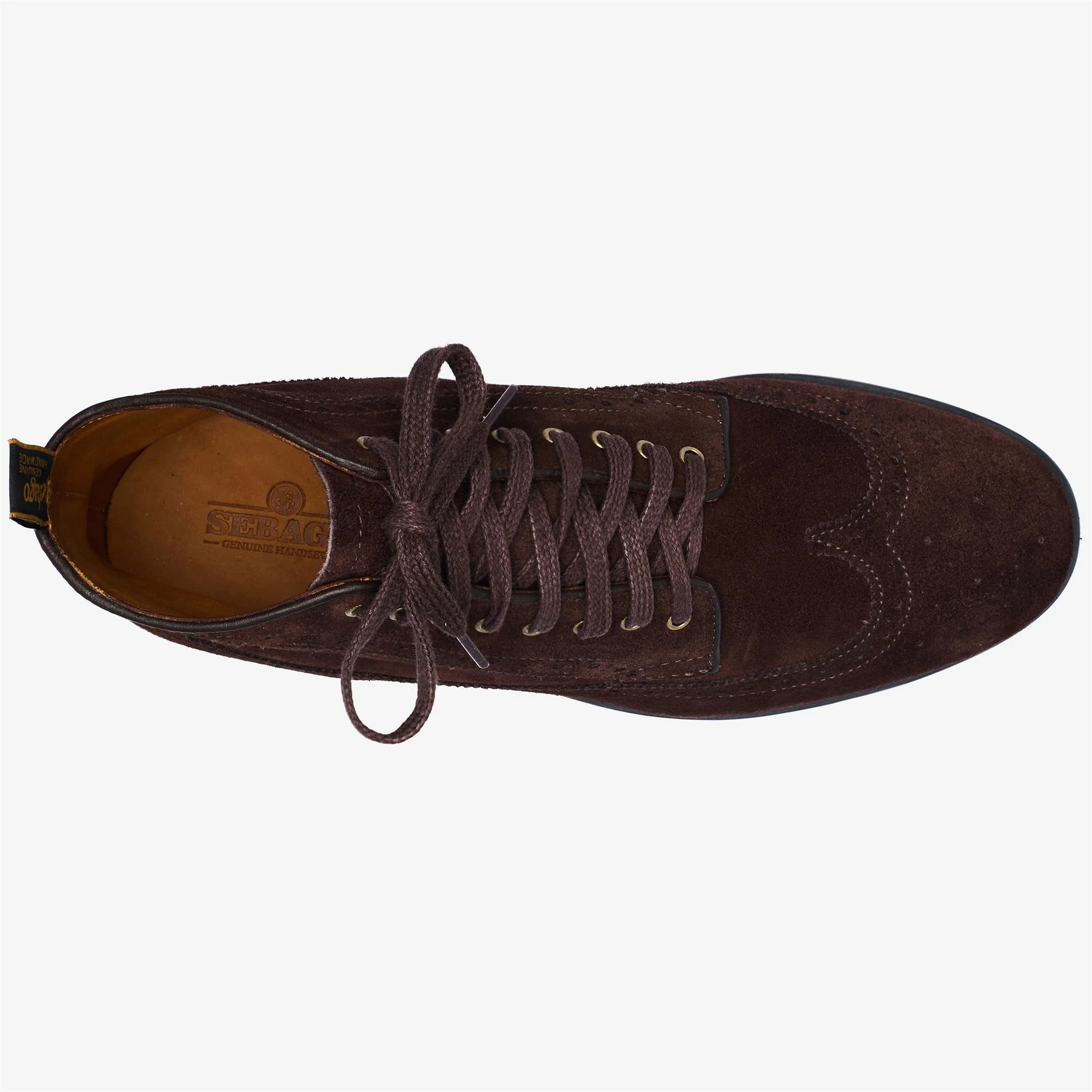 EASTON SUEDE PO - Ankle Boots - Laced - Man - DK BROWN - Image 4