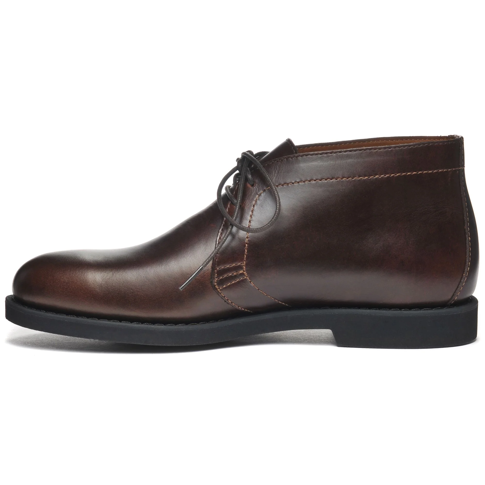 LAWTON - Ankle Boots - Laced - Man - DK BROWN - Image 3