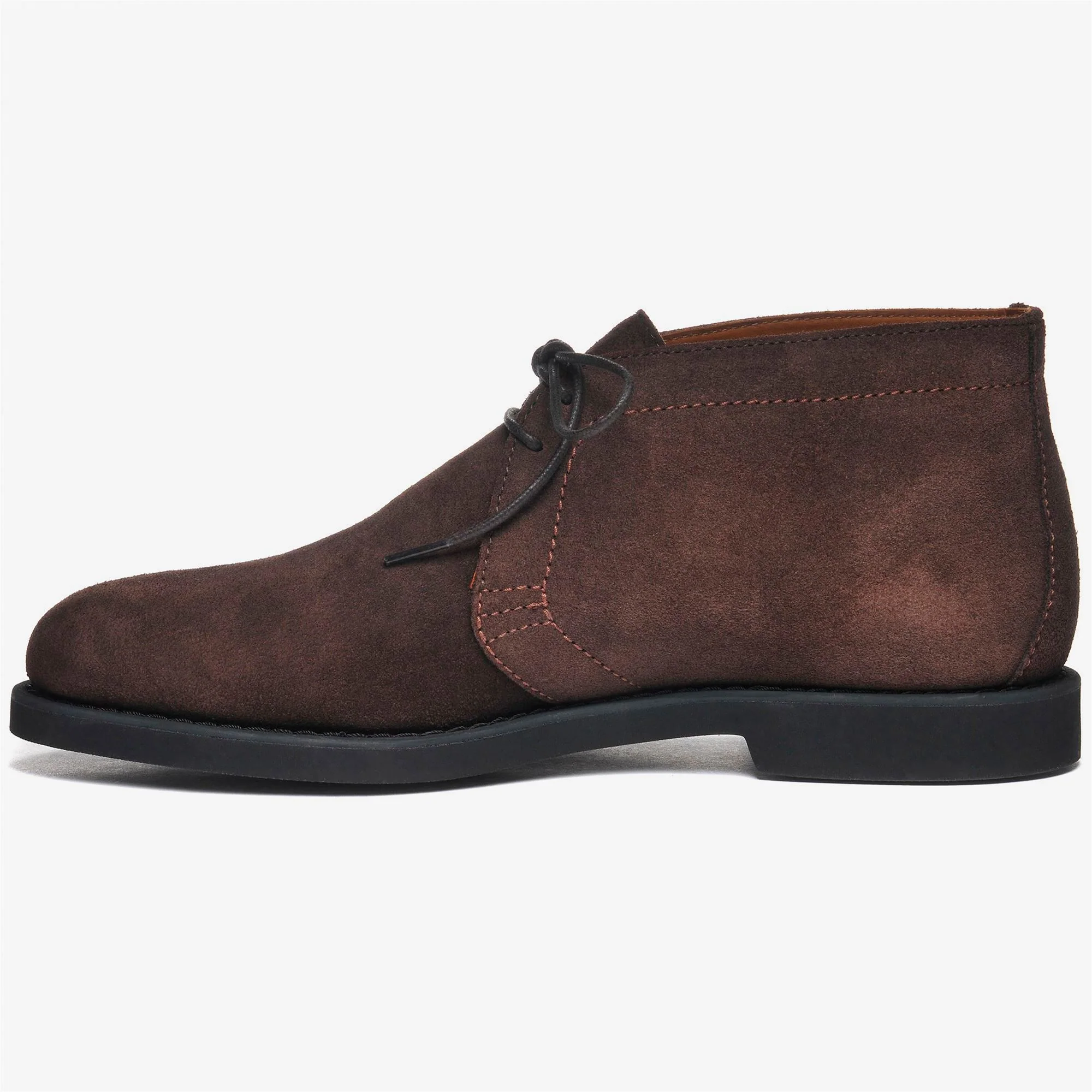 LAWTON SUEDE - Ankle Boots - Laced - Man - DK BROWN - Image 3