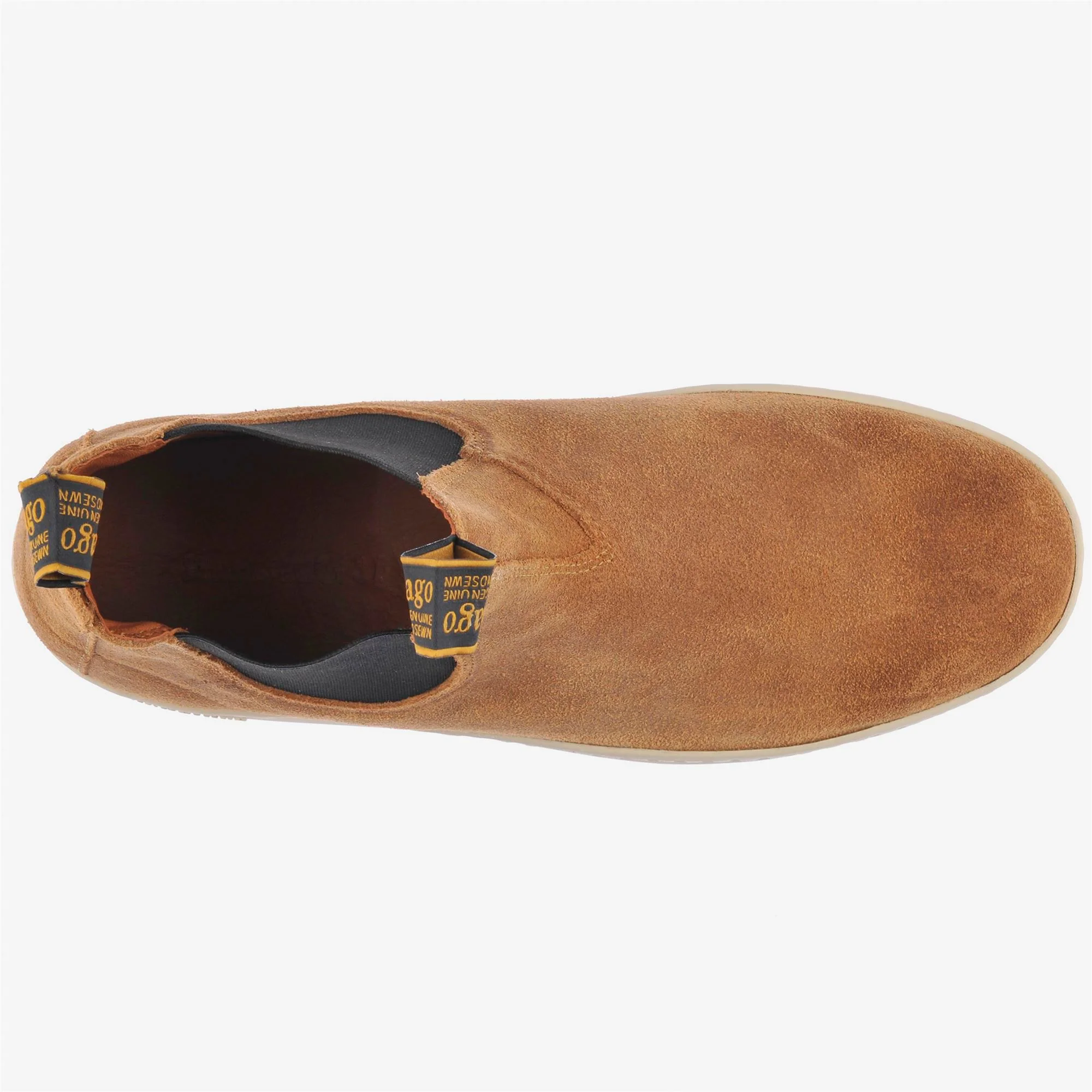YAWL SUEDE - Ankle Boots - Slip On - Man - BEIGE CAMEL - Image 4