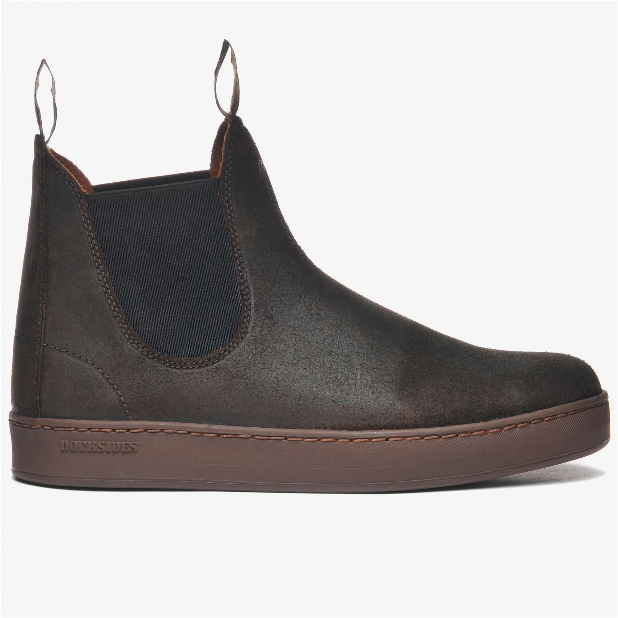 YAWL SUEDE - Ankle Boots - Slip On - Man - TOTAL DK BROWN