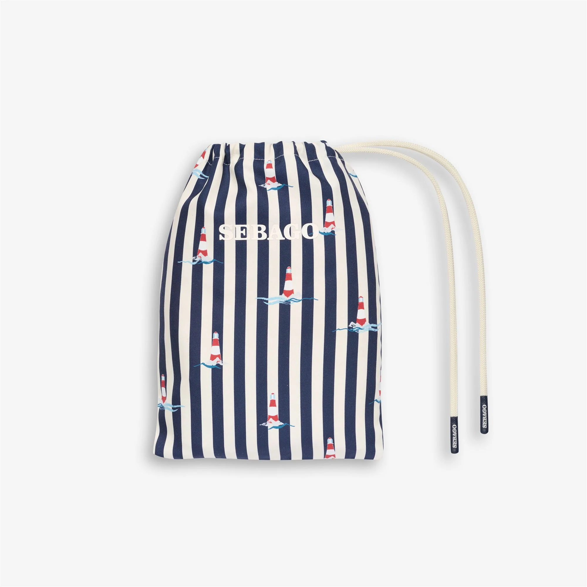 MINOT - Bathing Suits - Swimming Trunks - Man - OFF WHITE-BLUE NAVY - Image 4