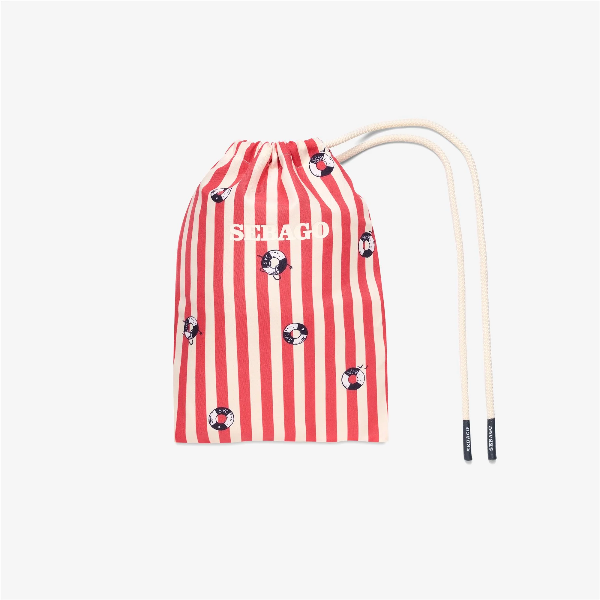 MINOT - Bathing Suits - Swimming Trunks - Man - OFF WHITE-RED ORANGE - Image 3