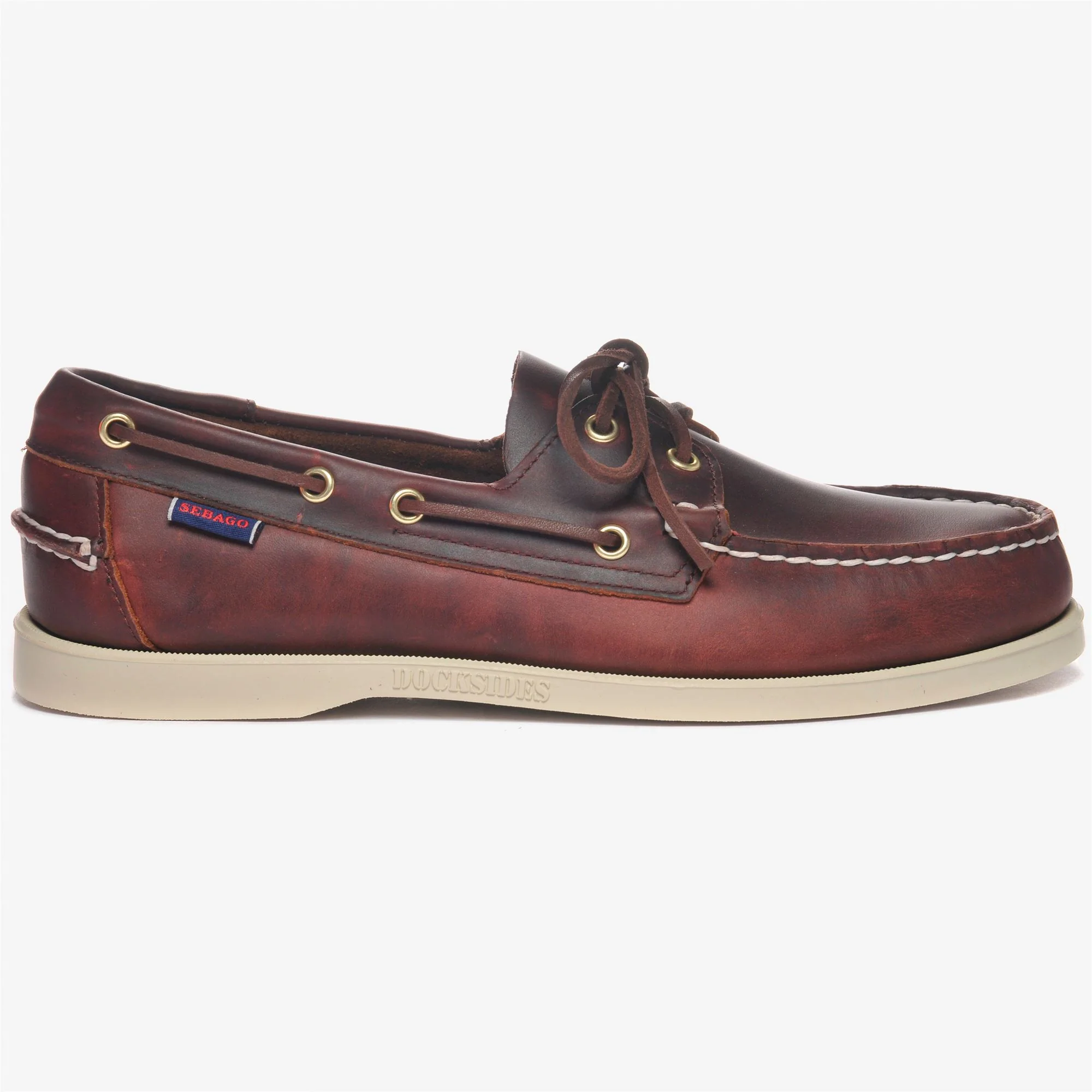 DOCKSIDES PORTLAND CRMX - Docksides - Mocassin - Man - BROWN BURGUNDY