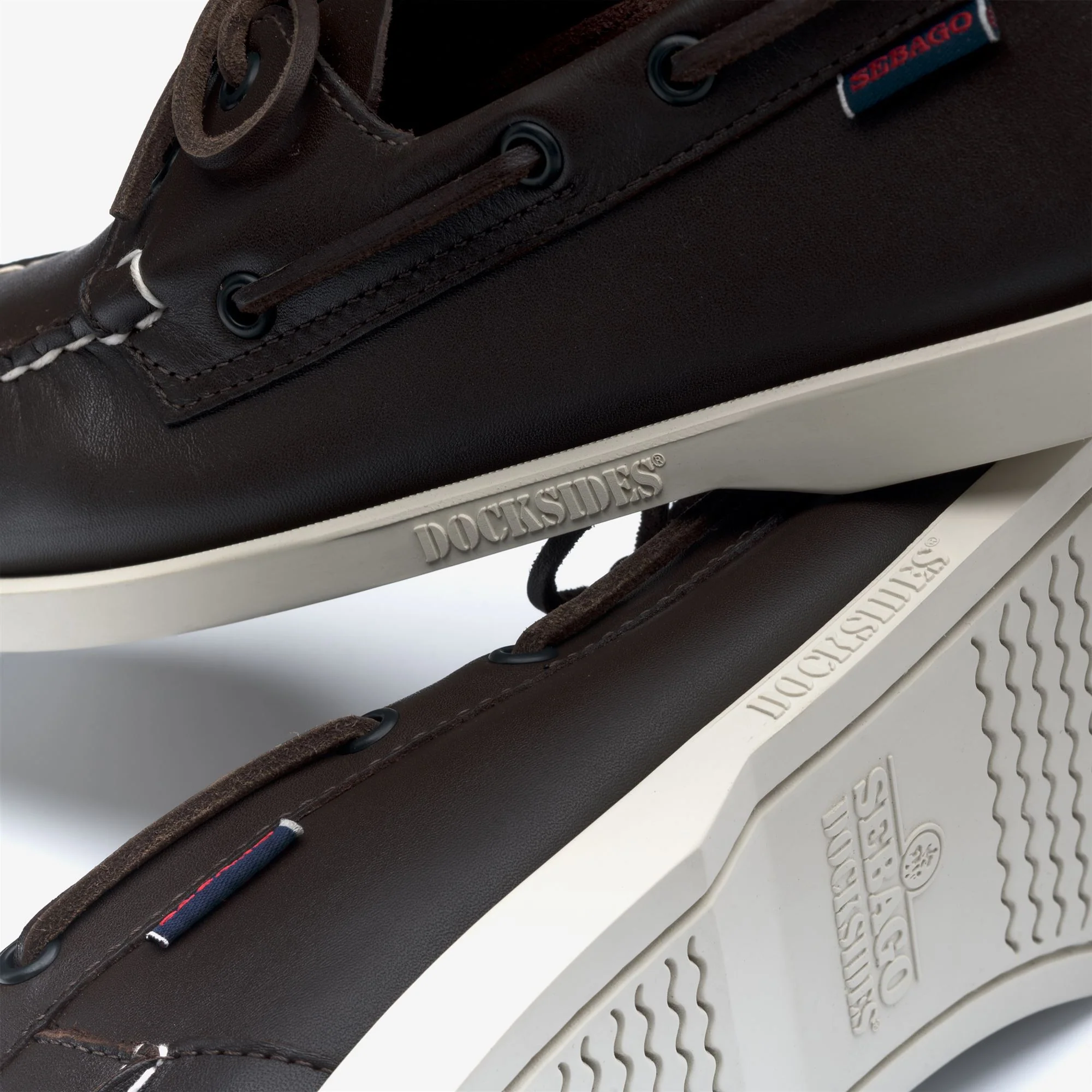 DOCKSIDES PORTLAND - Docksides - Mocassin - Man - DK BROWN - Image 5