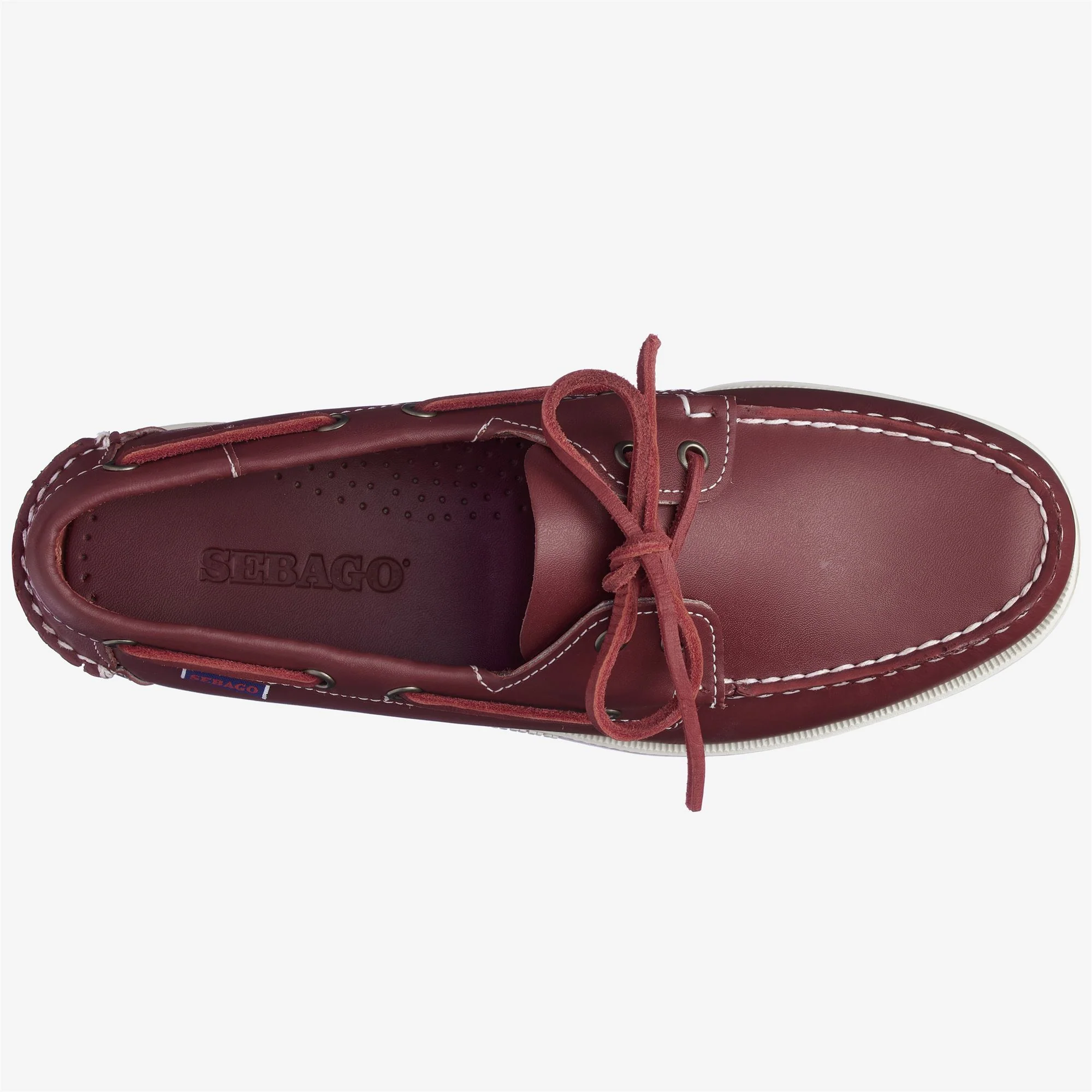 DOCKSIDES PORTLAND - Docksides - Mocassin - Man - DK RED - Image 4