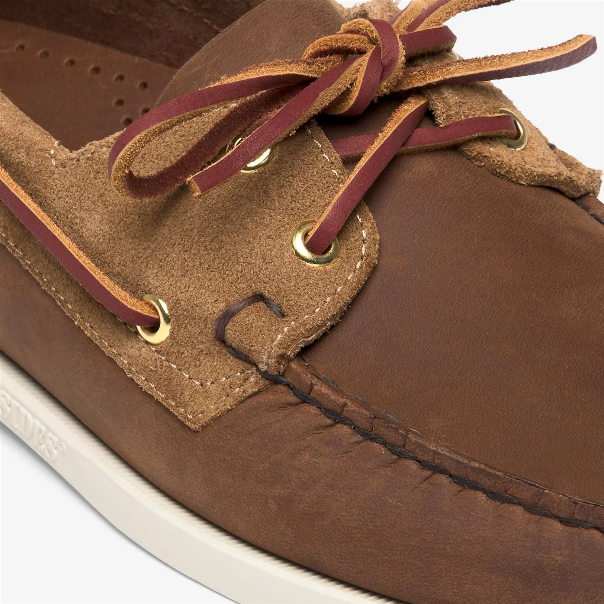 DOCKSIDES PORTLAND MIXED - Docksides - Mocassin - Man - BROWN-BROWN TAN - Image 6
