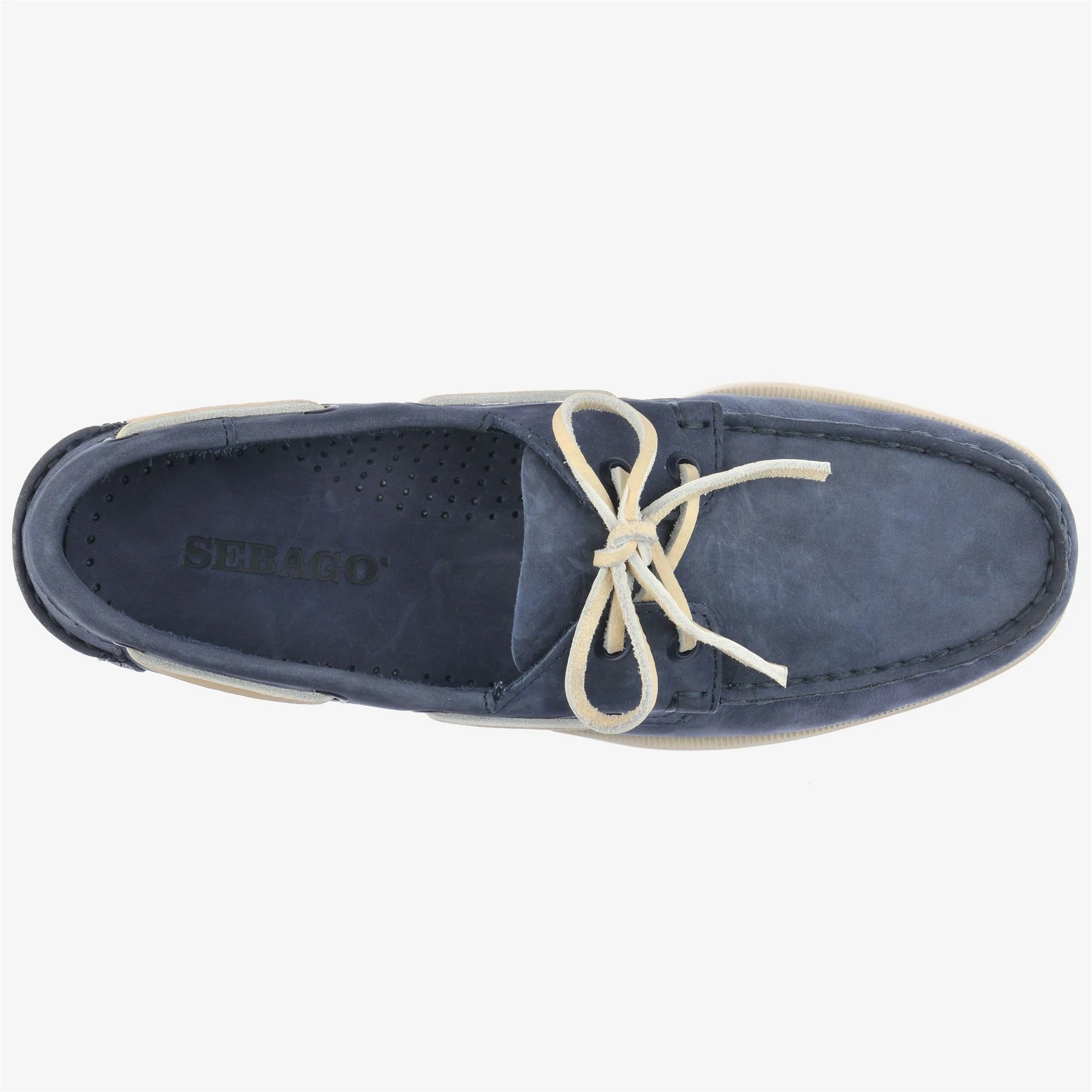 DOCKSIDES PORTLAND NUBUCK - Docksides - Mocassin - Man - BLUE NAVY - Image 4