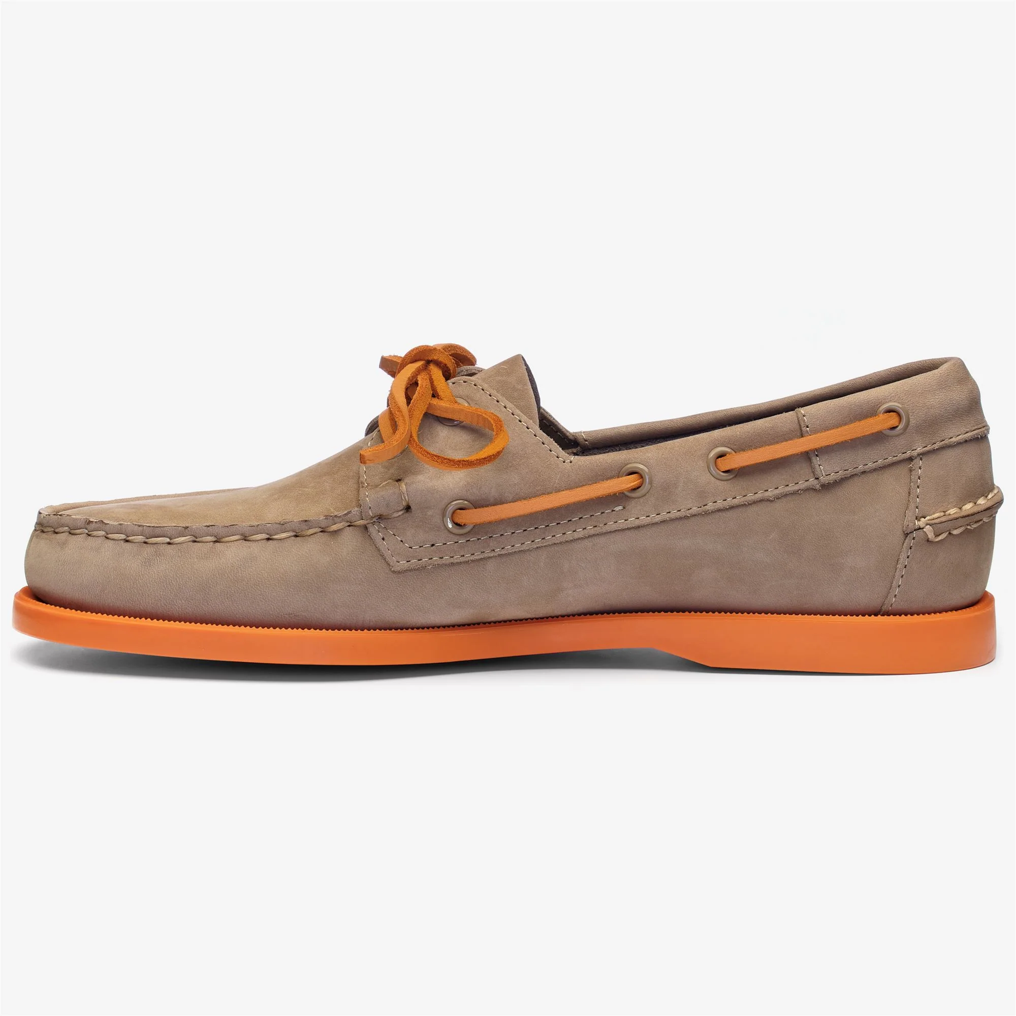 DOCKSIDES PORTLAND NUBUCK - Docksides - Mocassin - Man - BROWN TAUPE-ORANGE - Image 3