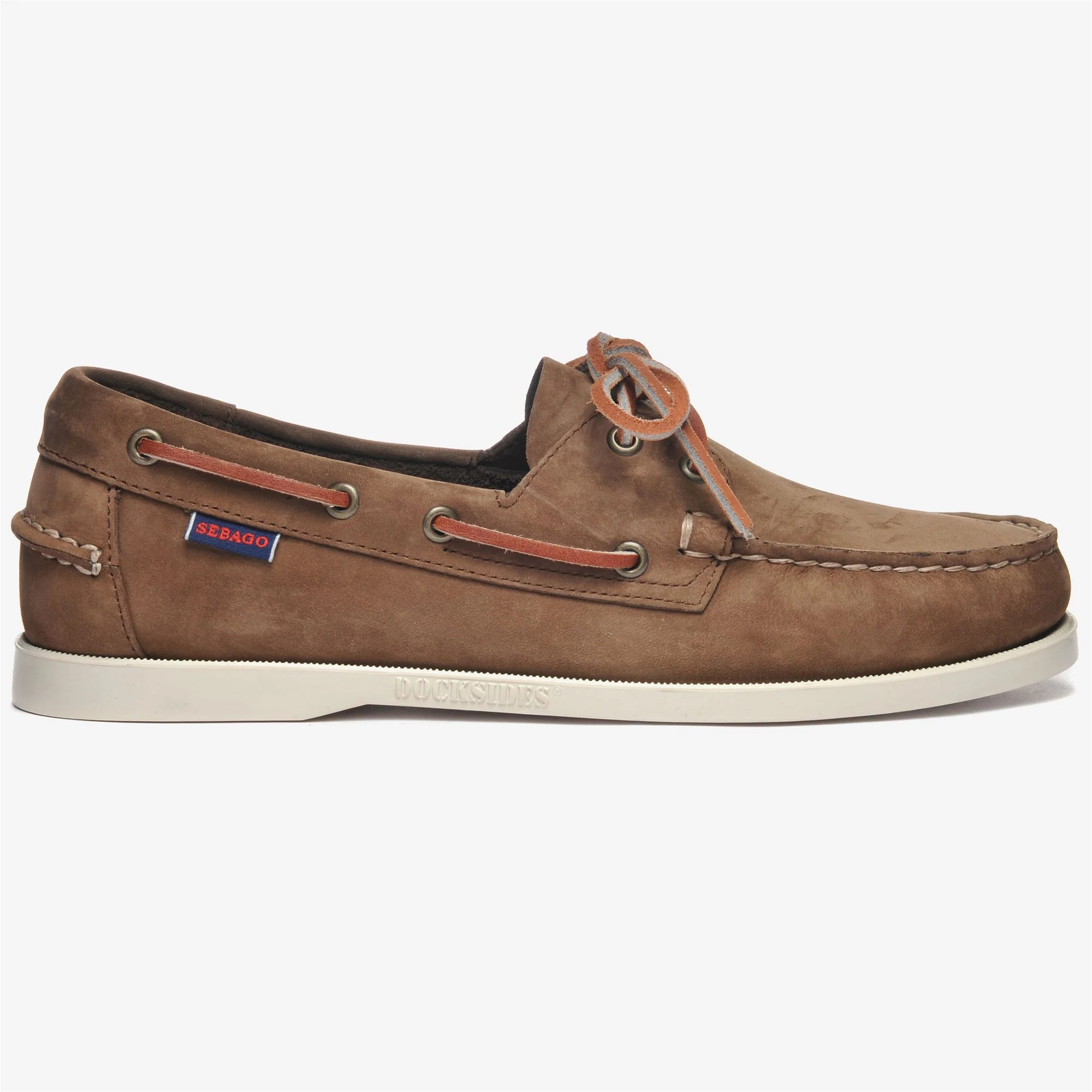 DOCKSIDES PORTLAND NUBUCK - Docksides - Mocassin - Man - DK BROWN