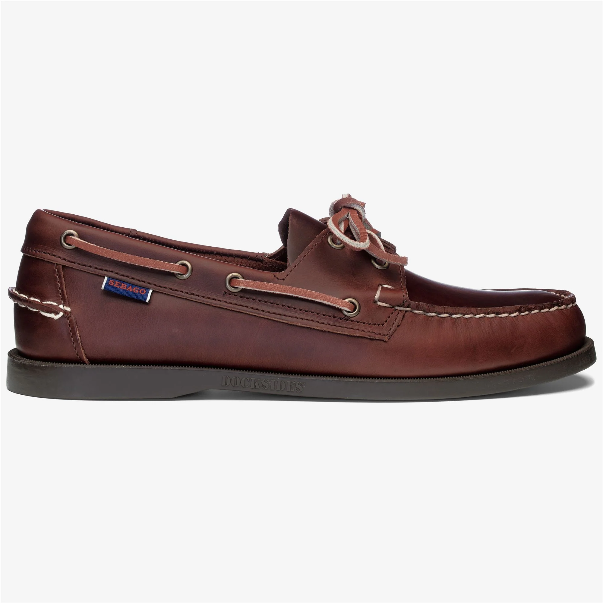 DOCKSIDES PORTLAND WAXED - Docksides - Mocassin - Man - BROWN-GUM