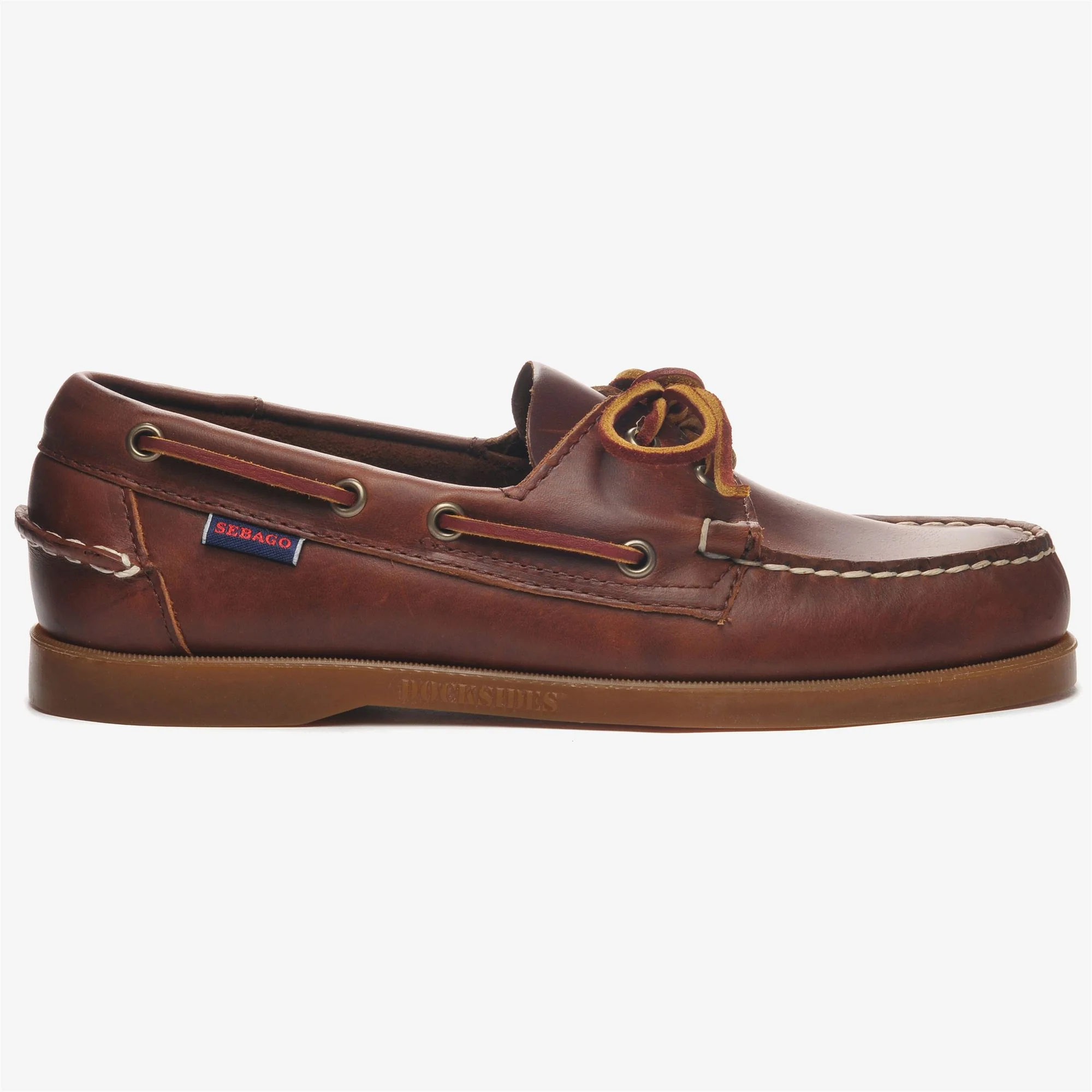 DOCKSIDES PORTLAND WAXED - Docksides - Mocassin - Man - BROWN-HONEY