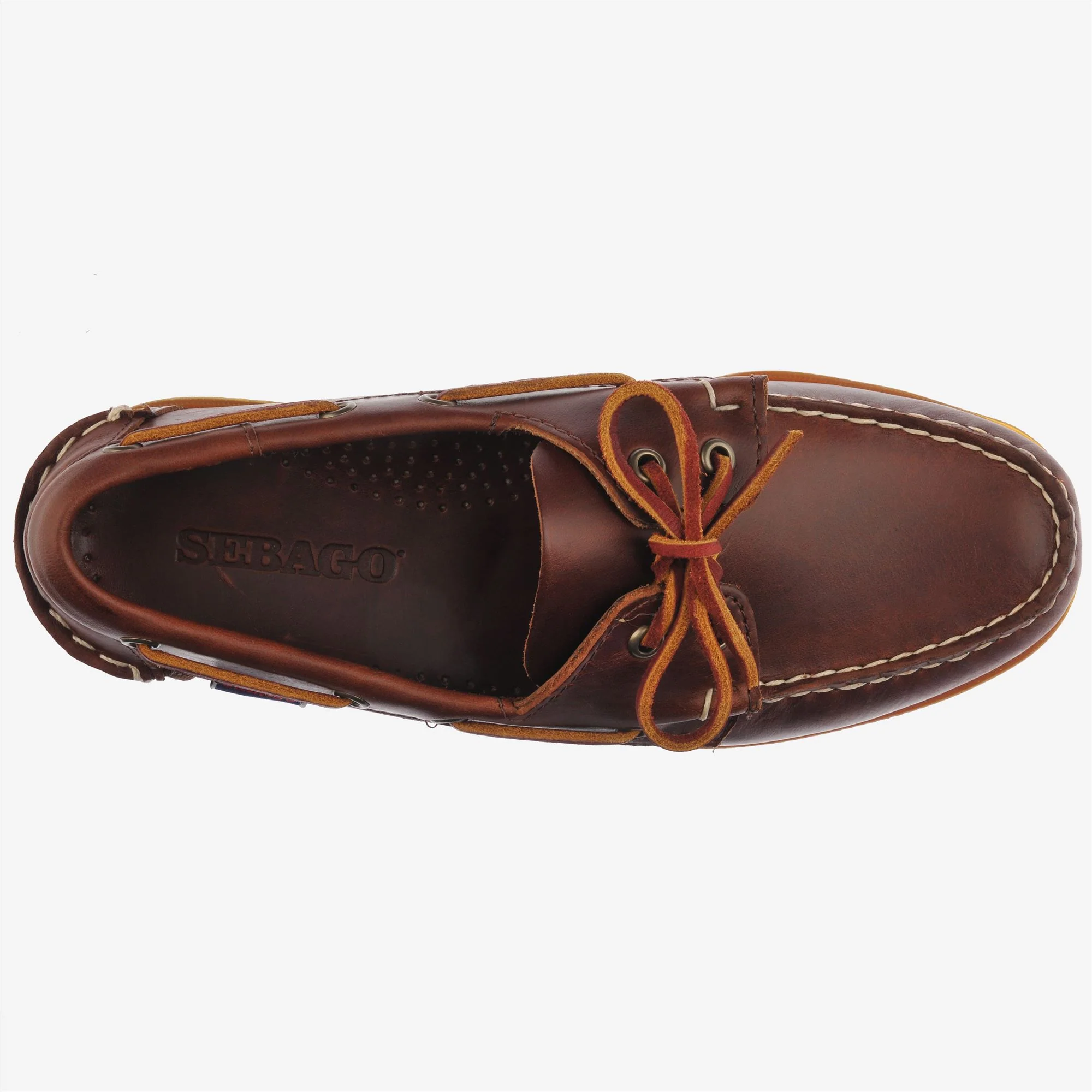DOCKSIDES PORTLAND WAXED - Docksides - Mocassin - Man - BROWN-HONEY - Image 4
