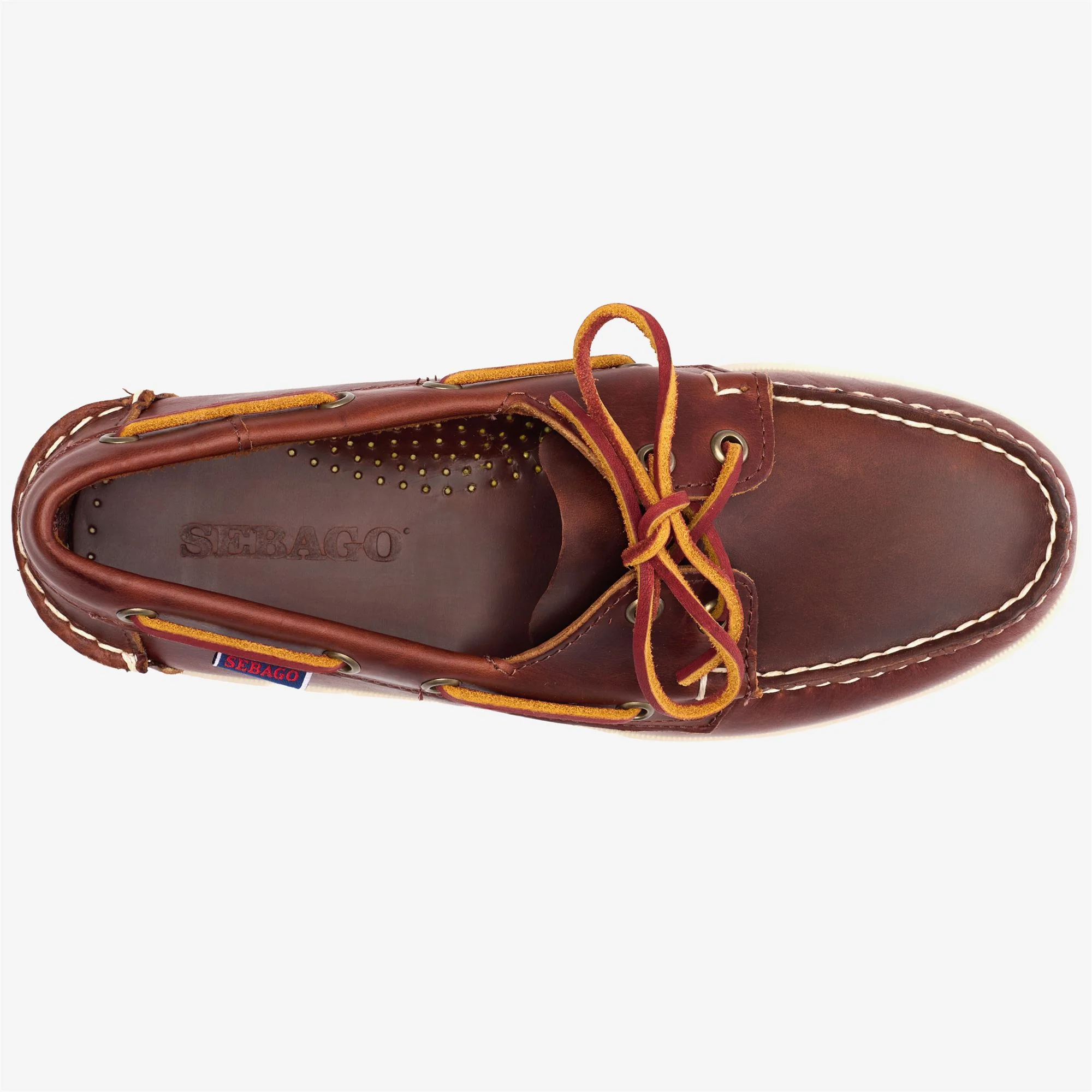 DOCKSIDES PORTLAND WAXED - Docksides - Mocassin - Man - BROWN RDM - Image 4