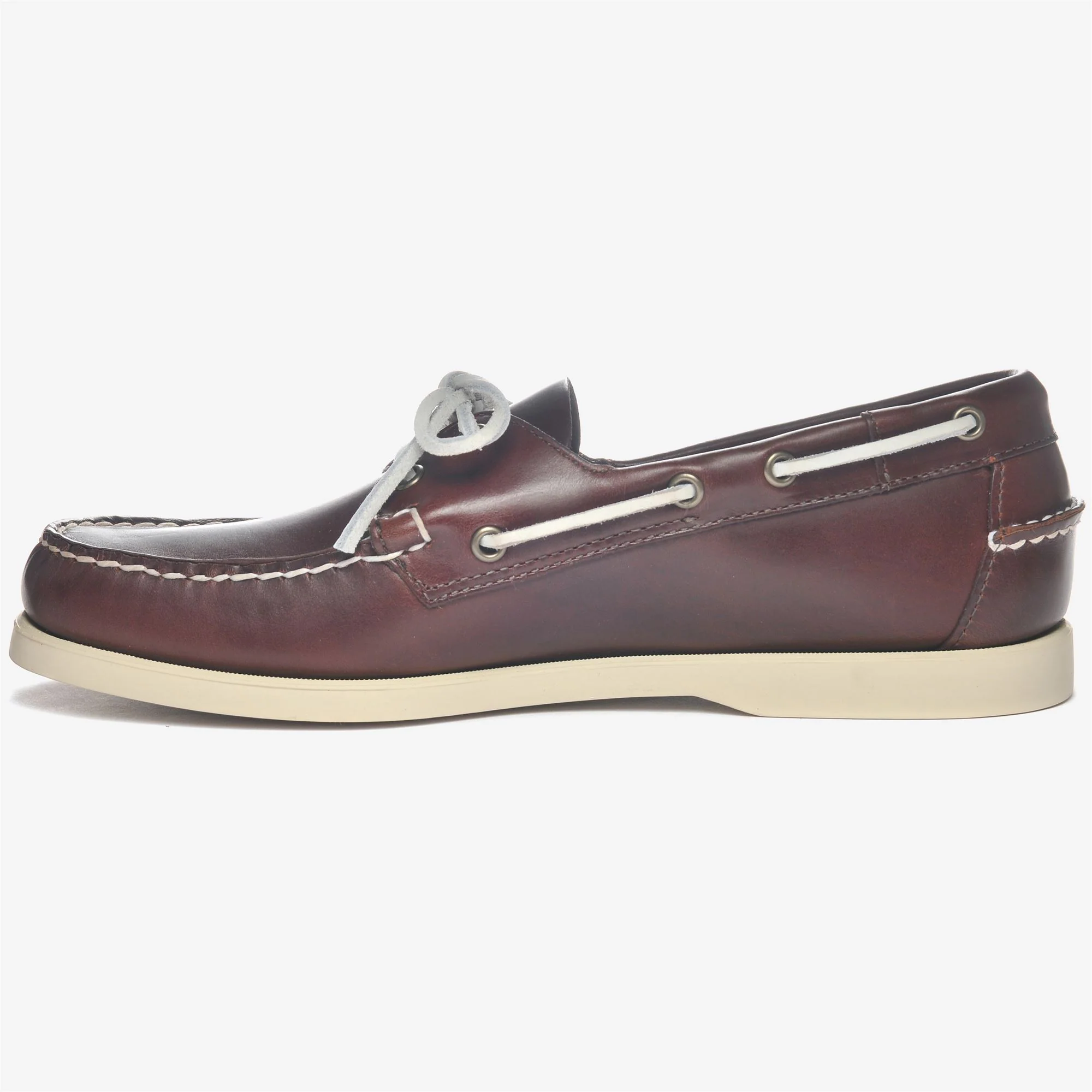 DOCKSIDES PORTLAND WAXED - Docksides - Mocassin - Man - BROWN-WHITE - Image 2
