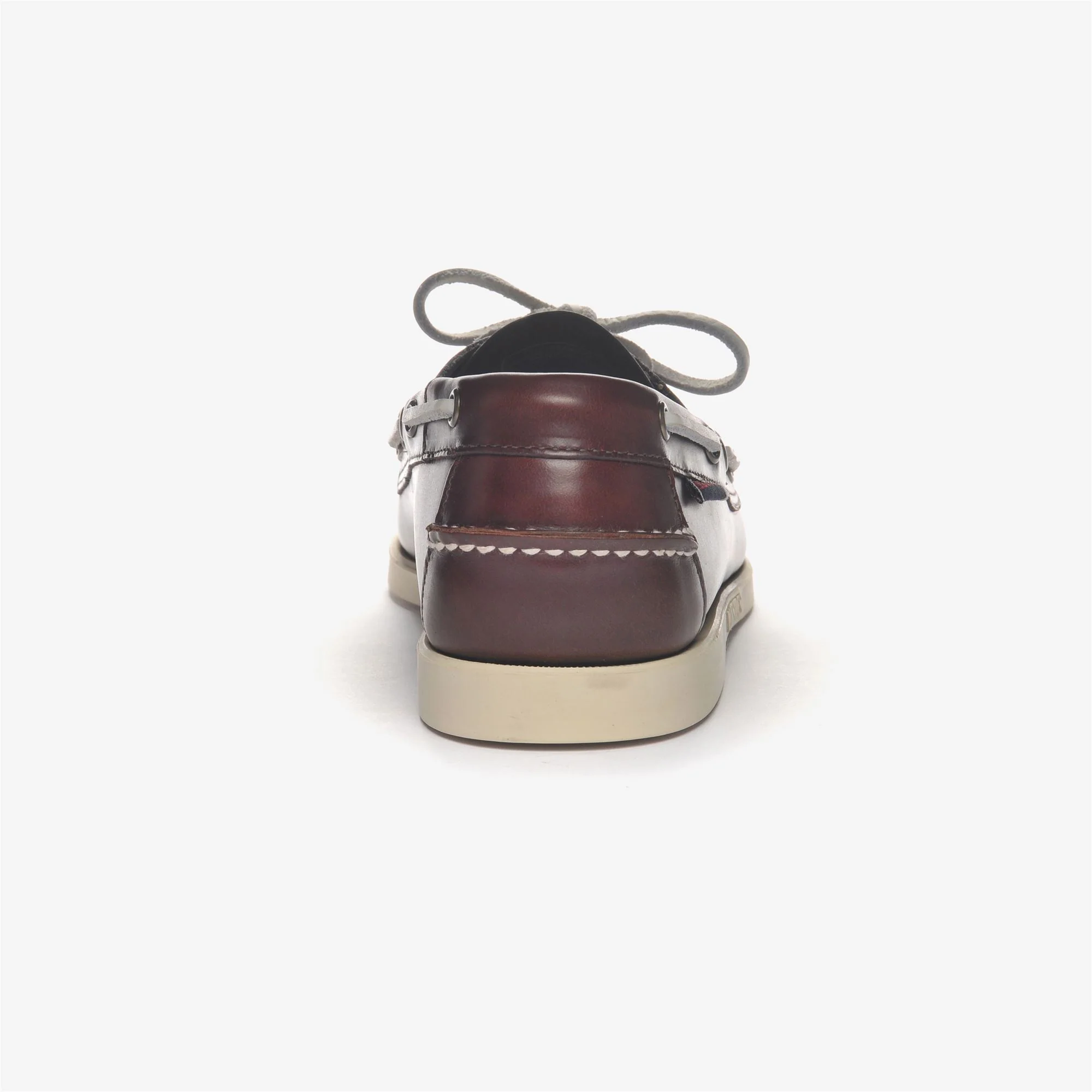 DOCKSIDES PORTLAND WAXED - Docksides - Mocassin - Man - BROWN-WHITE - Image 4
