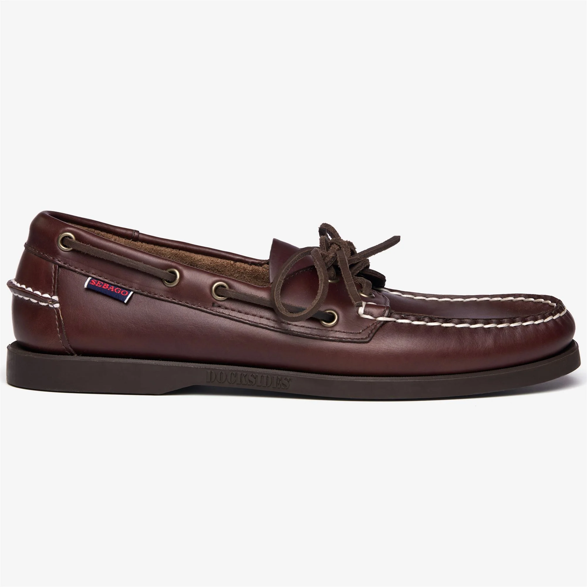 DOCKSIDES PORTLAND WAXED - Docksides - Mocassin - Man - DK BROWN-GUM