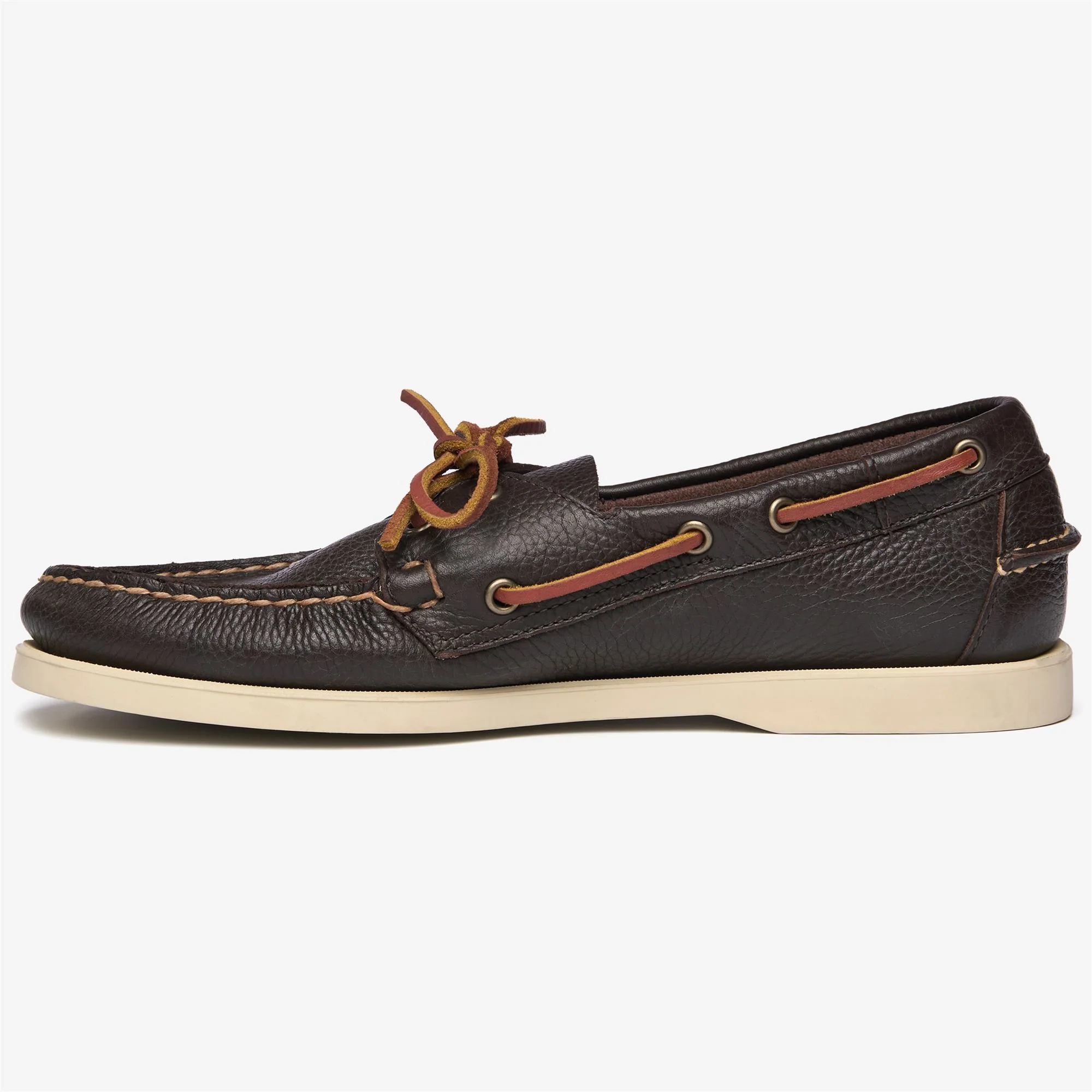 PORTLAND MARTELLATO - Docksides - Mocassin - Man - DK BROWN - Image 3
