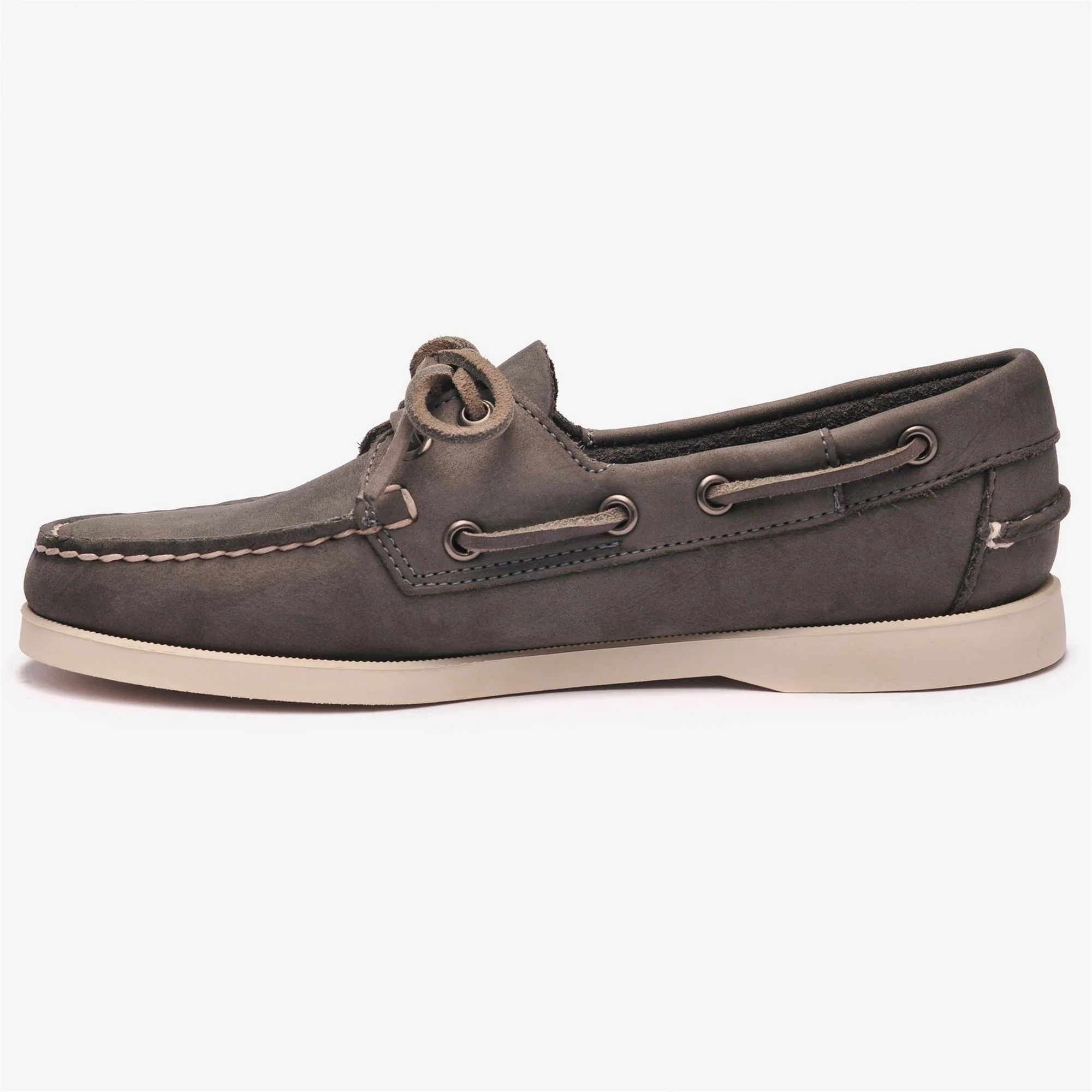 DOCKSIDES PORTLAND CRAZY H WOMAN - Docksides - Mocassin - Woman - DK GREY - Image 3