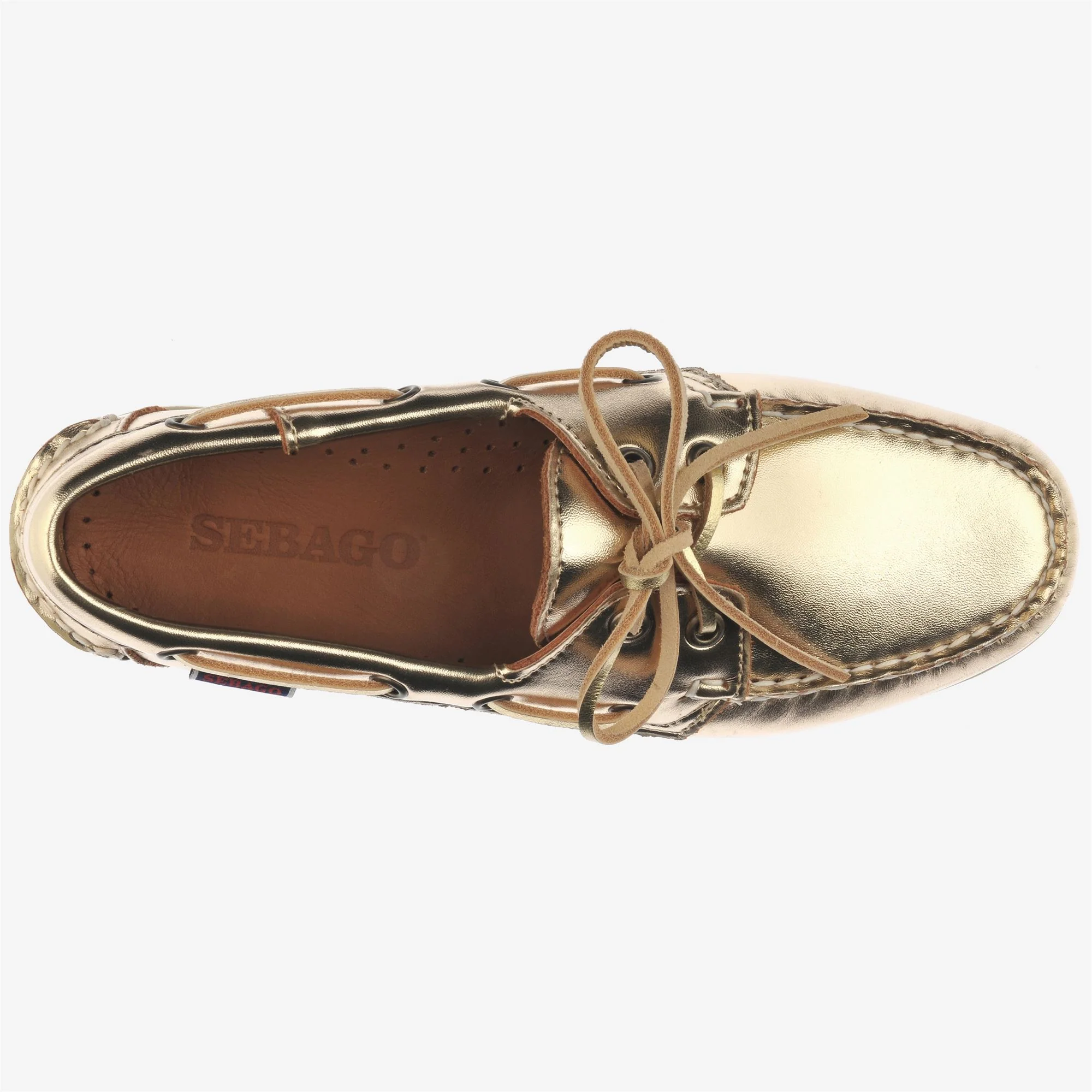 DOCKSIDES PORTLAND MET WOMAN - Docksides - Mocassin - Woman - GOLD - Image 4