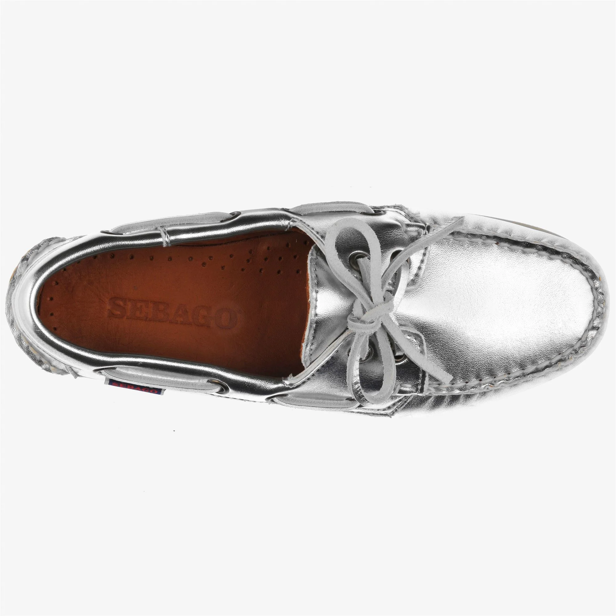 DOCKSIDES PORTLAND MET WOMAN - Docksides - Mocassin - Woman - SILVER - Image 4