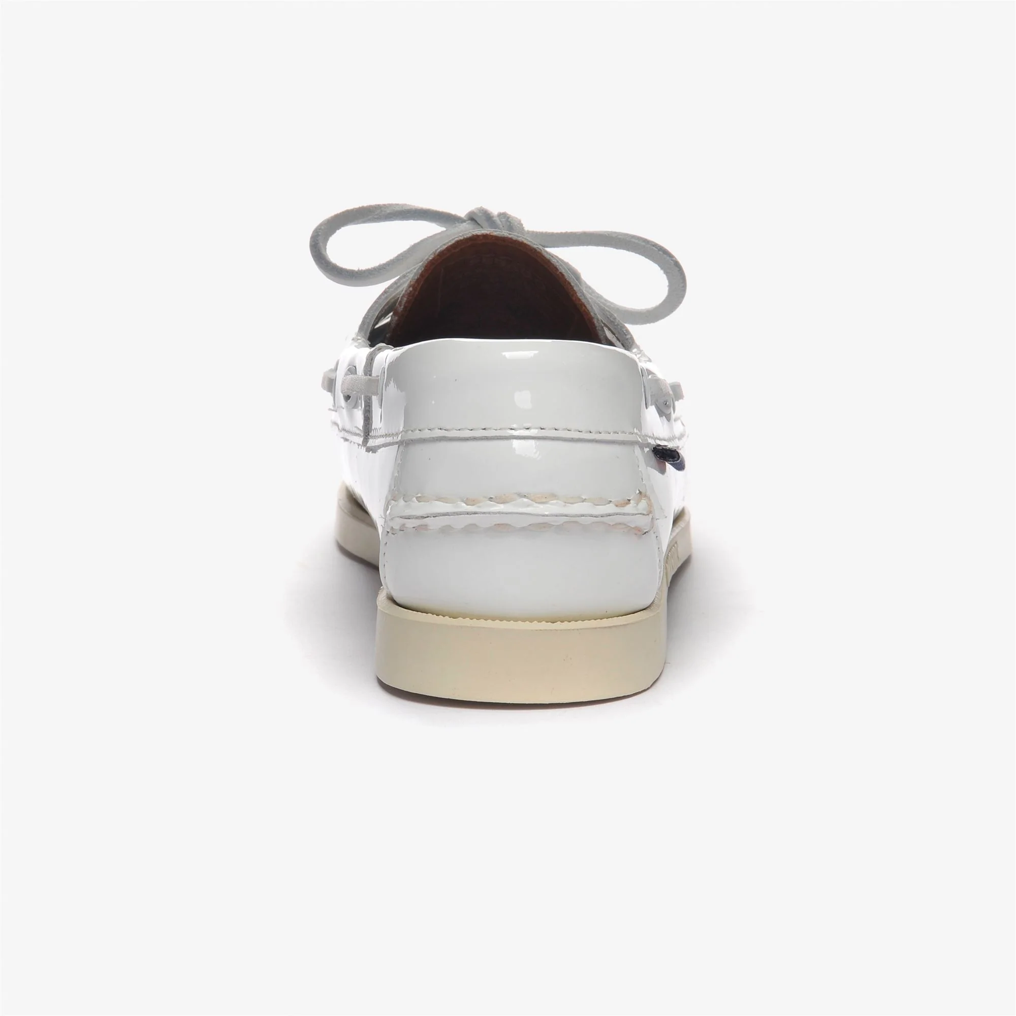 DOCKSIDES PORTLAND PATENT LEATHER W - Docksides - Mocassin - Woman - WHITE - Image 5