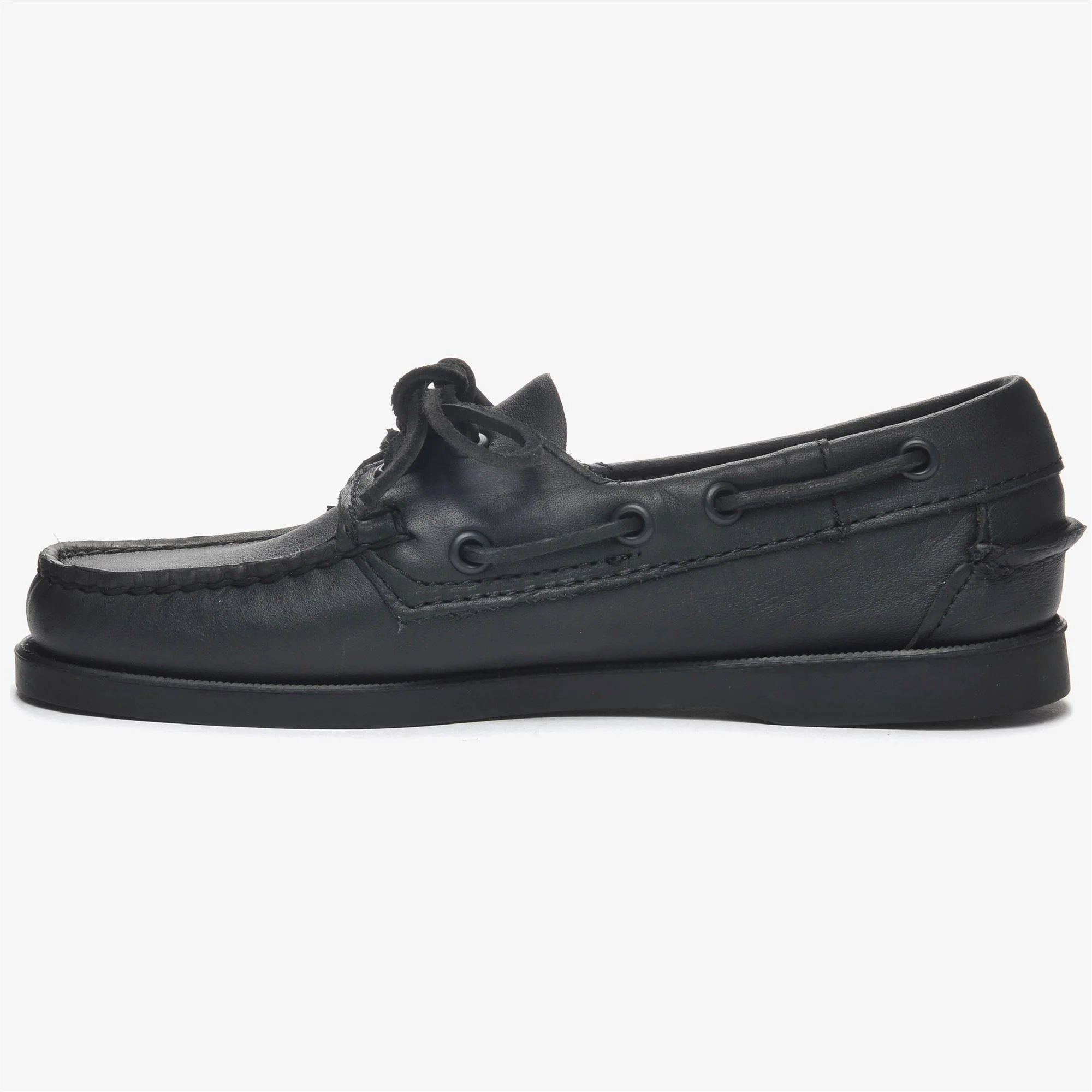 DOCKSIDES PORTLAND WOMAN - Docksides - Mocassin - Woman - TOTAL BLACK - Image 3