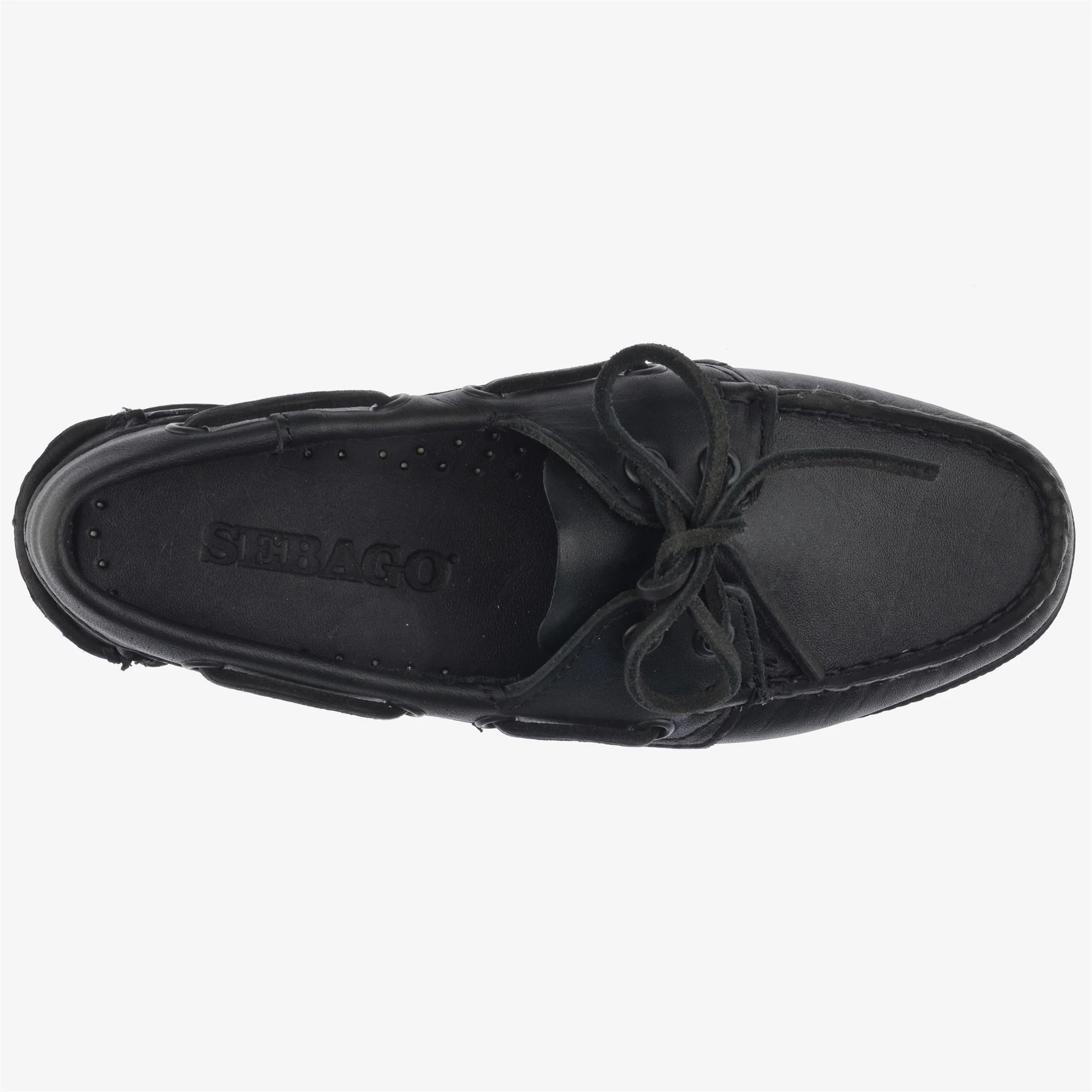 DOCKSIDES PORTLAND WOMAN - Docksides - Mocassin - Woman - TOTAL BLACK - Image 4