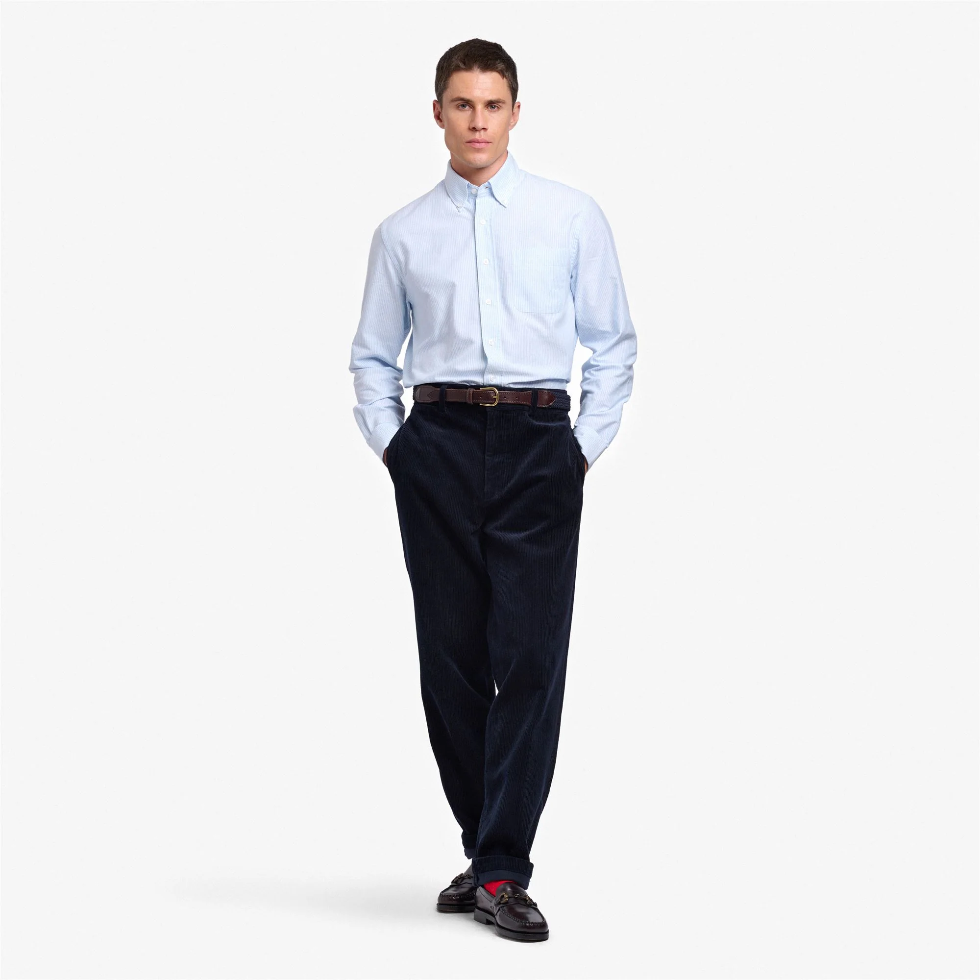 RENDON CORDUROY - Dresses - CHINO - Man - BLUE DK - Image 3