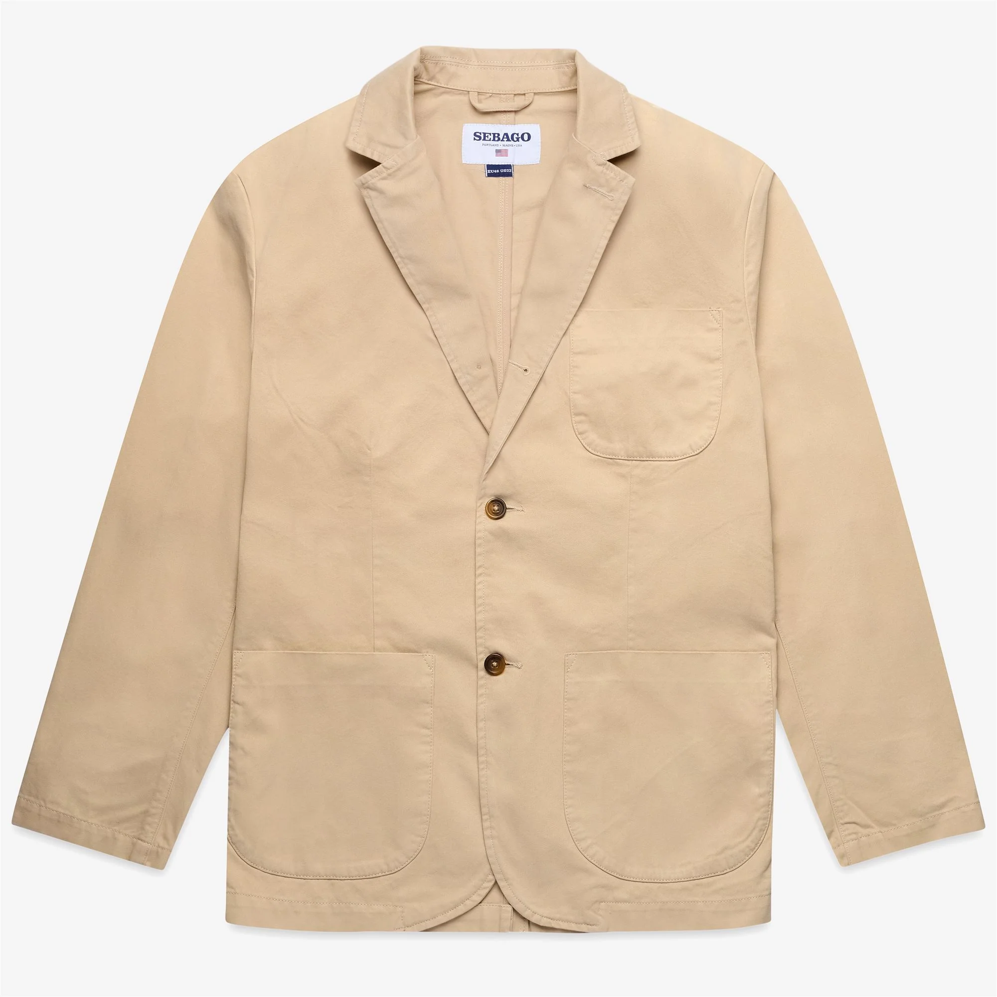 NASHVILLE TWILL - Dresses - Blazer - Unisex - BEIGE SAFARI