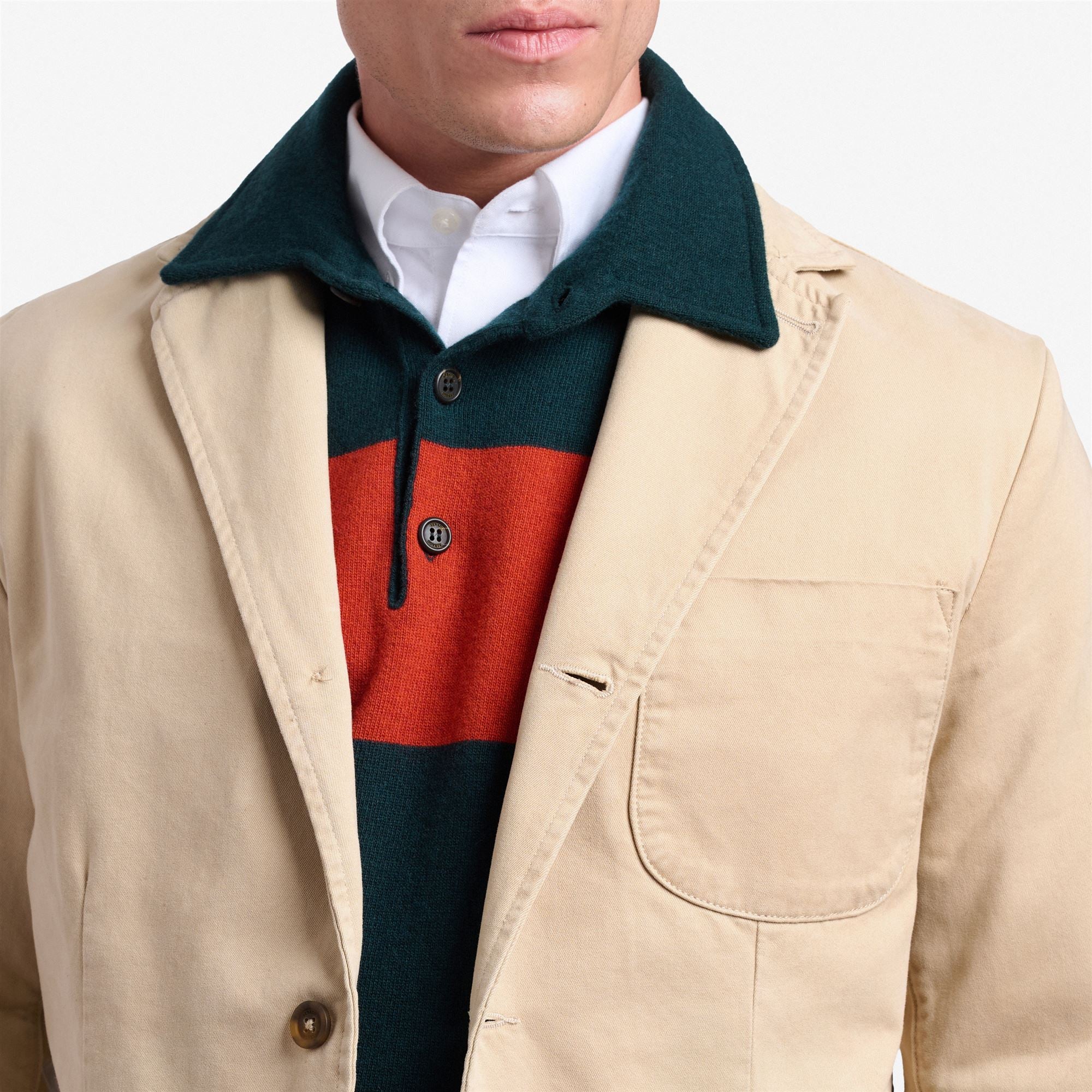 NASHVILLE TWILL - Dresses - Blazer - Unisex - BEIGE SAFARI - Image 6