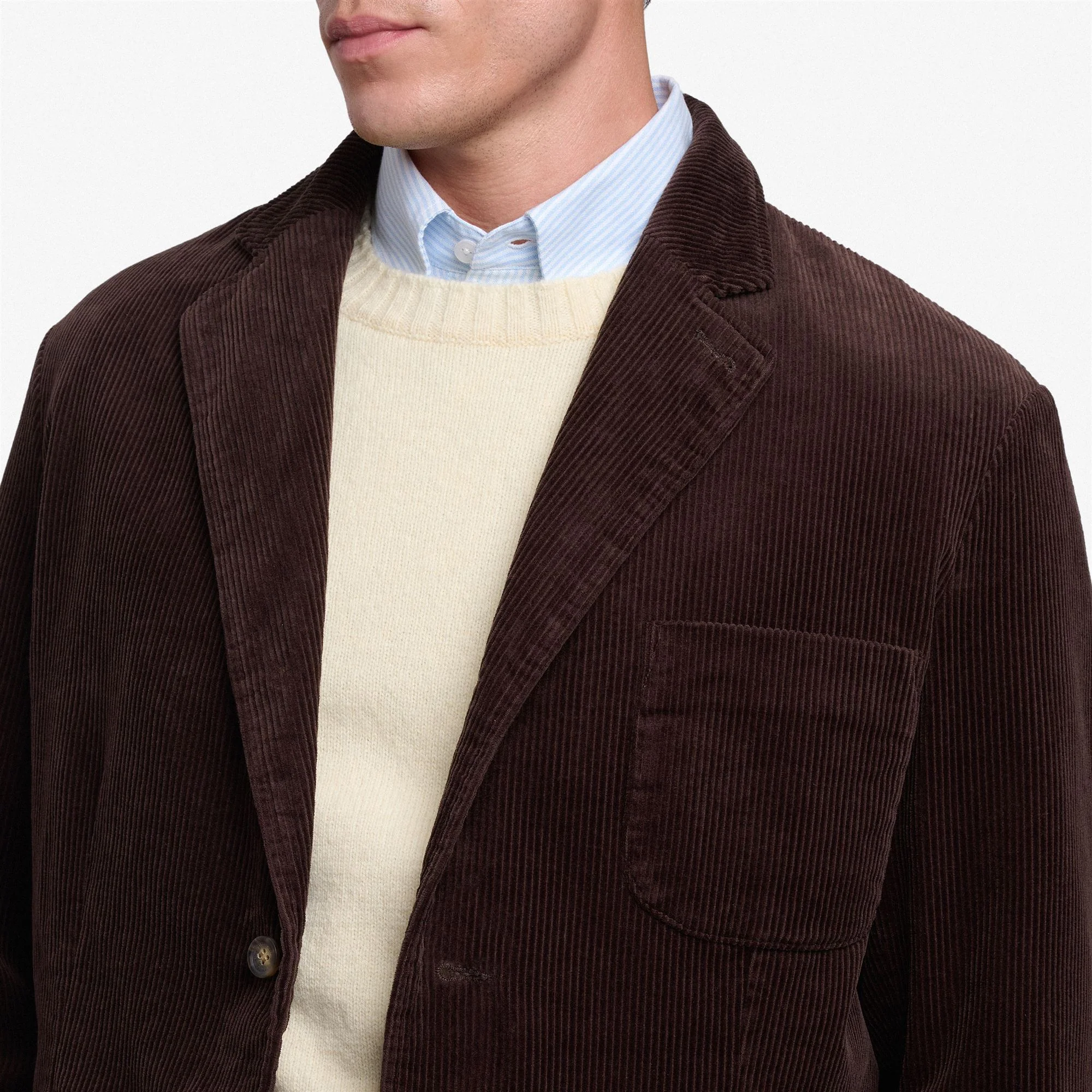 NEDDICK CORDUROY - Dresses - Blazer - Unisex - BROWN MORO - Image 6