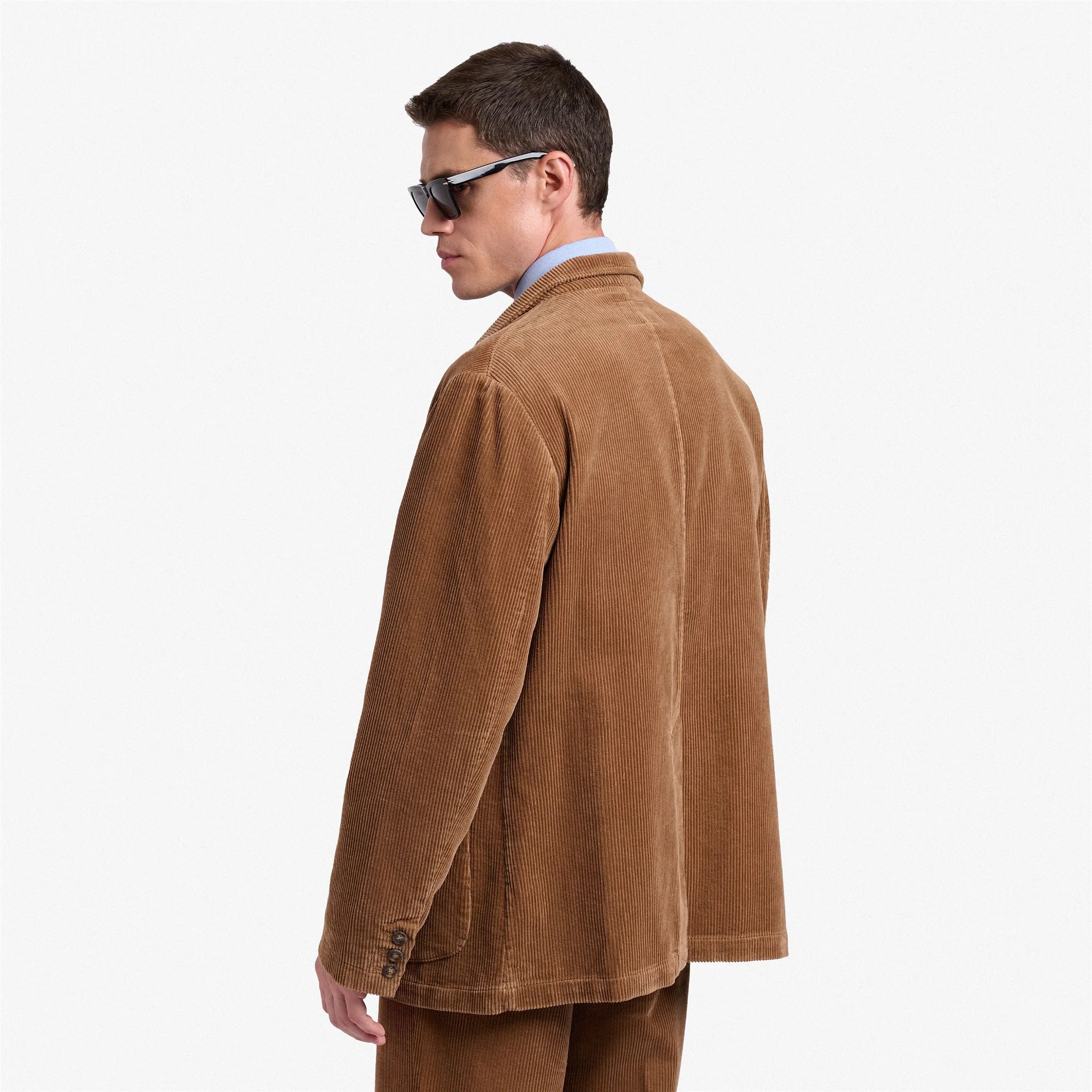 NEDDICK CORDUROY - Dresses - Blazer - Unisex - BROWN TOBACCO - Image 4