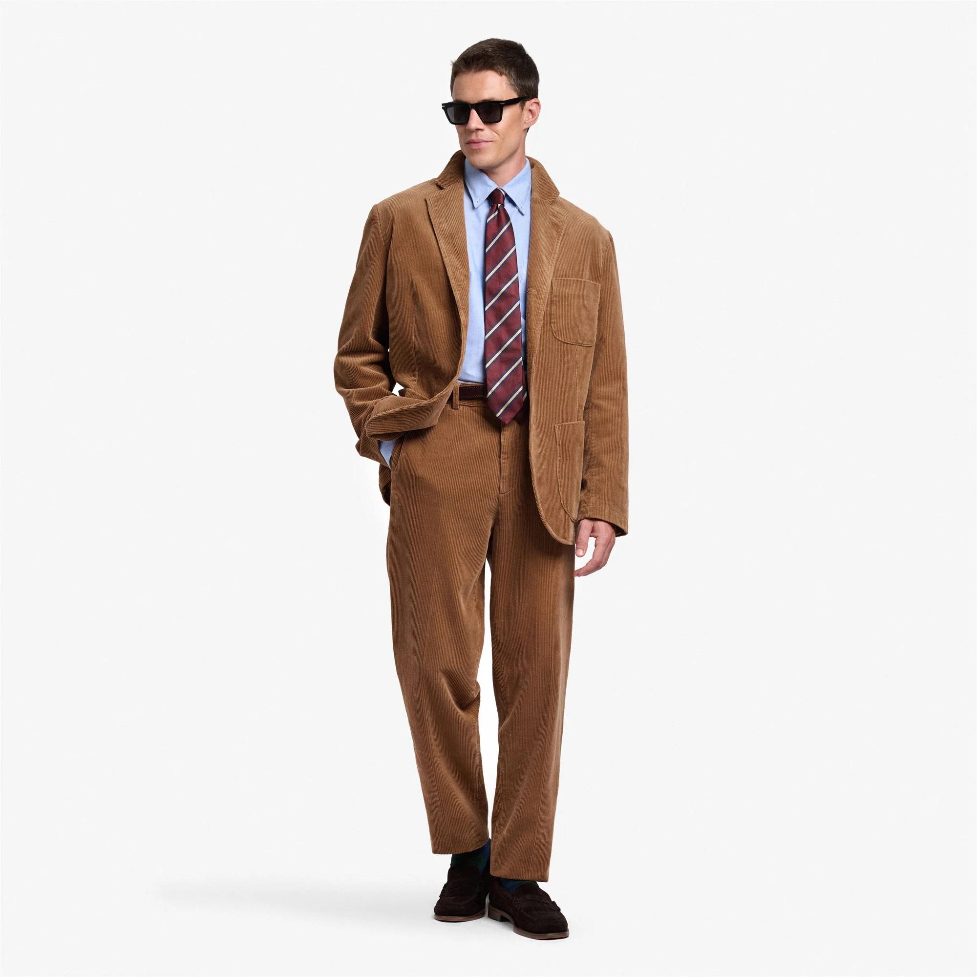 NEDDICK CORDUROY - Dresses - Blazer - Unisex - BROWN TOBACCO - Image 5