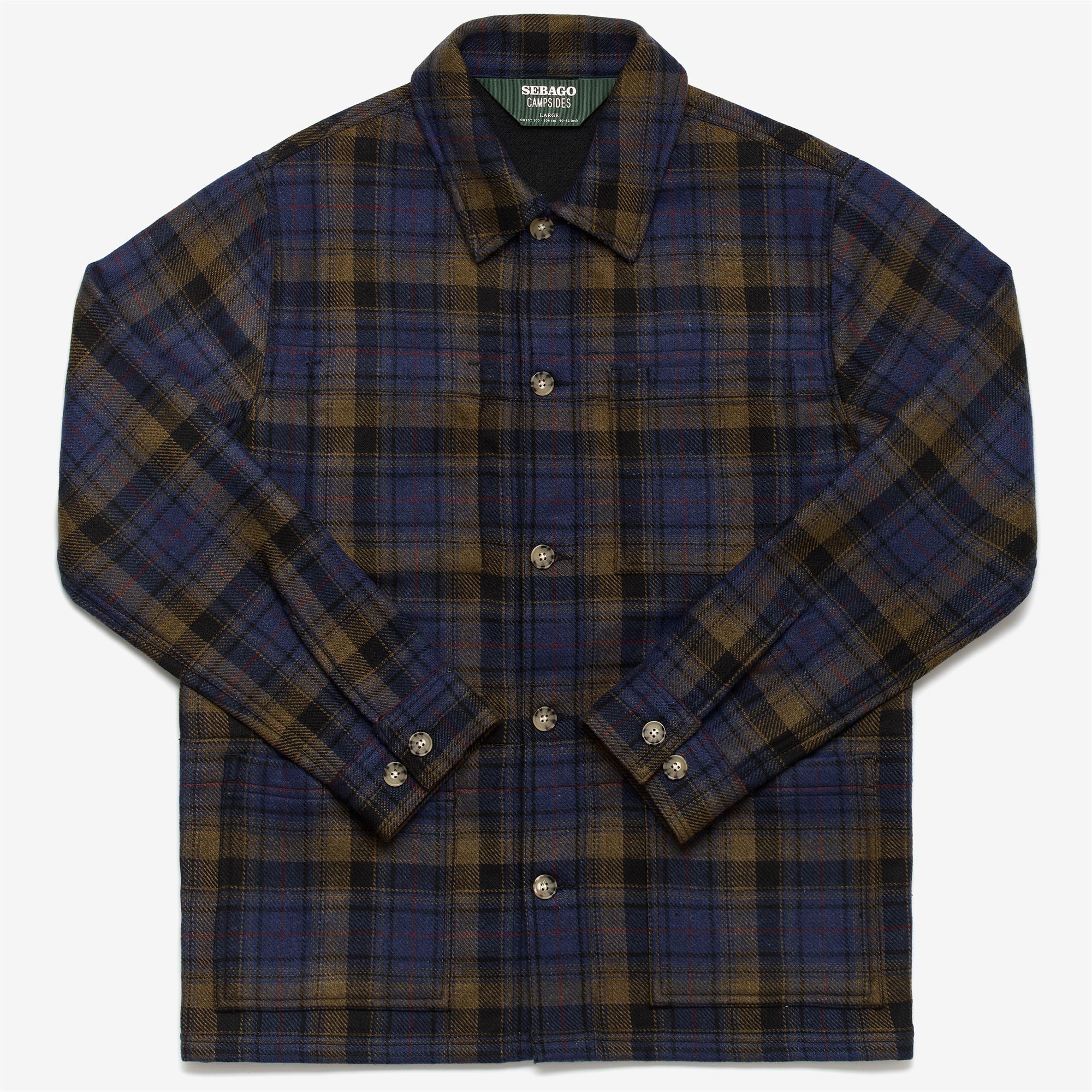 DORR CHECK - Jackets - Mid - Man - GREEN-BLUE-BLACK-RED