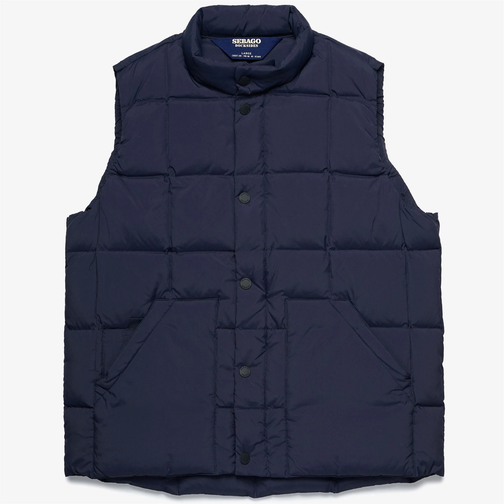 DAMARISCOTTA DOWNQUILT - Jackets - Vest - Unisex - BLUE NAVY