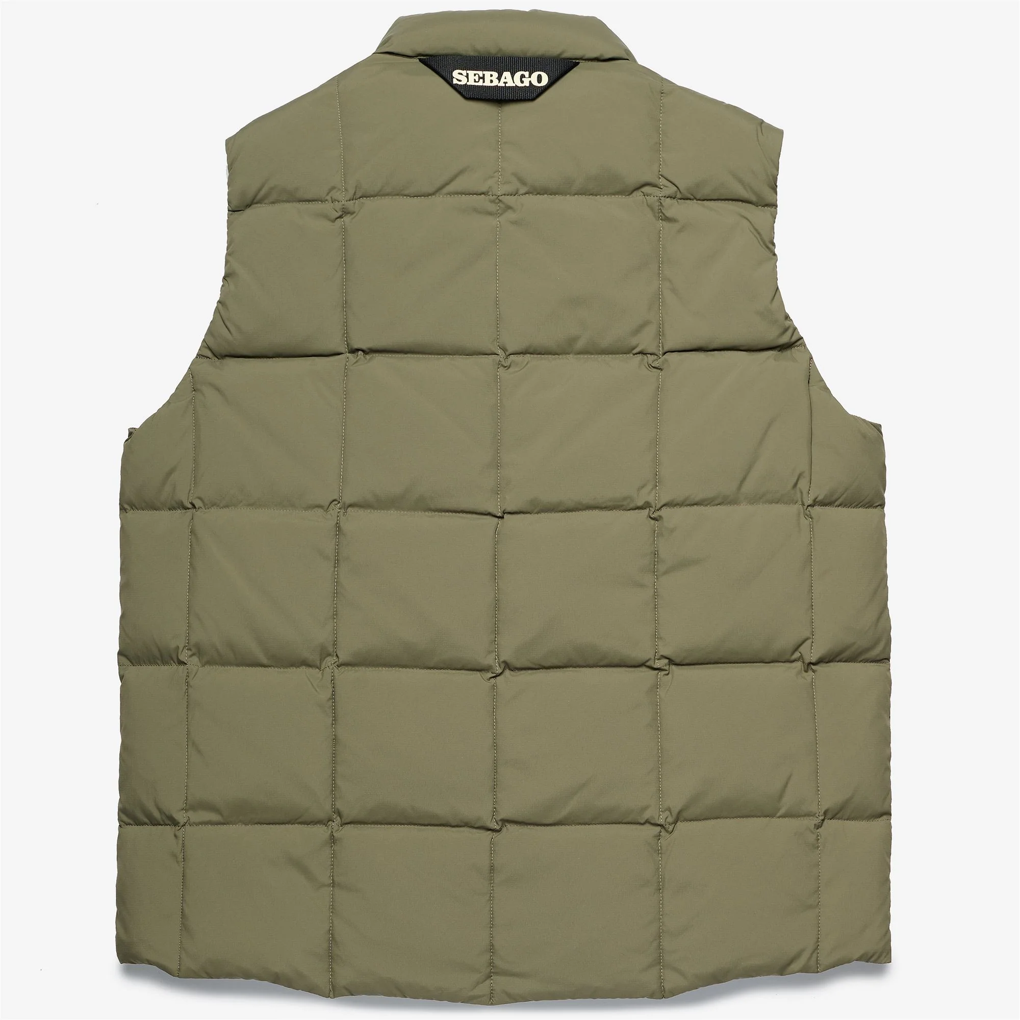 DAMARISCOTTA DOWNQUILT - Jackets - Vest - Unisex - GREEN LICHEN - Image 2
