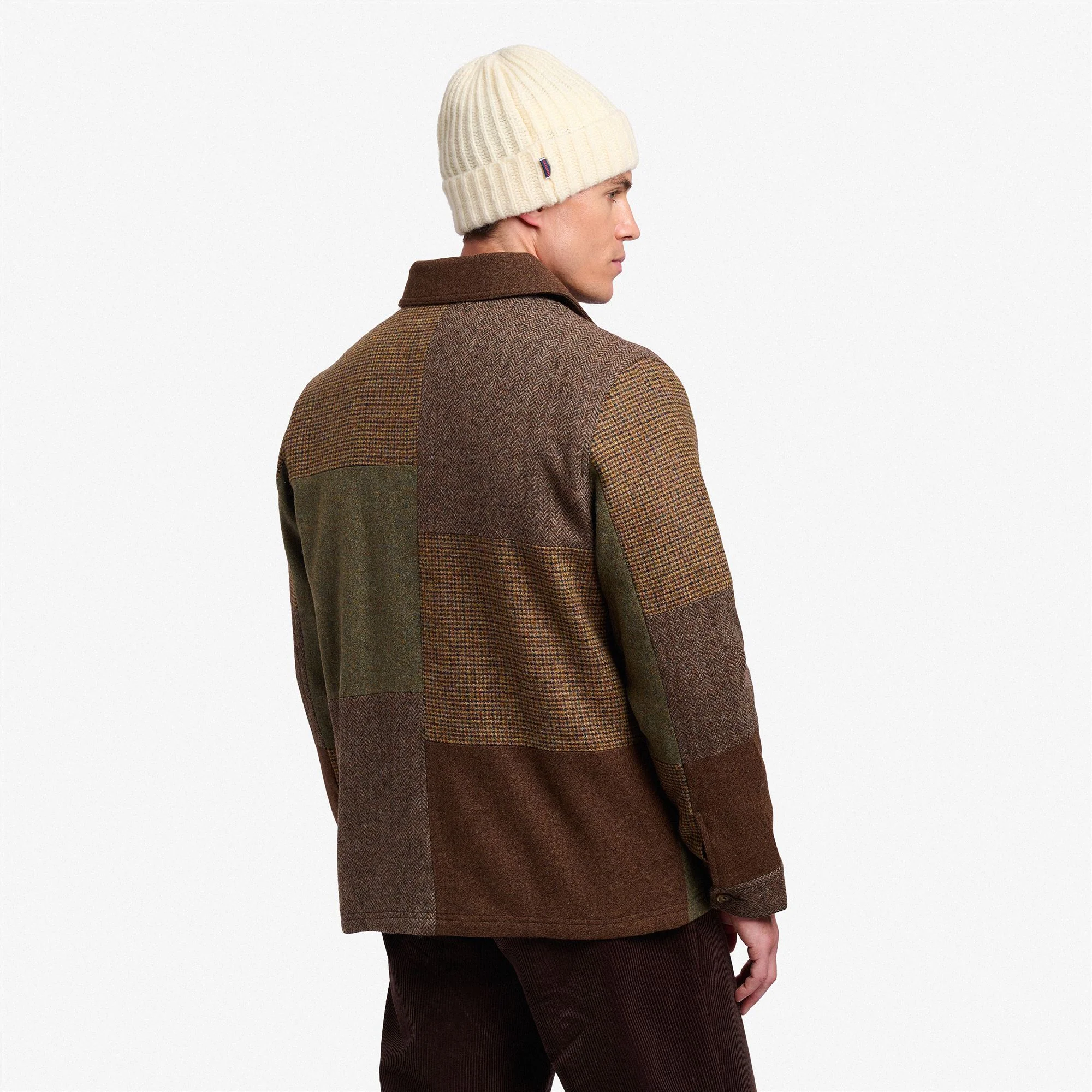 DORR PATCHWORK - Jackets - Jacket - Unisex - BROWN MULTICOLOR CHECK - Image 5
