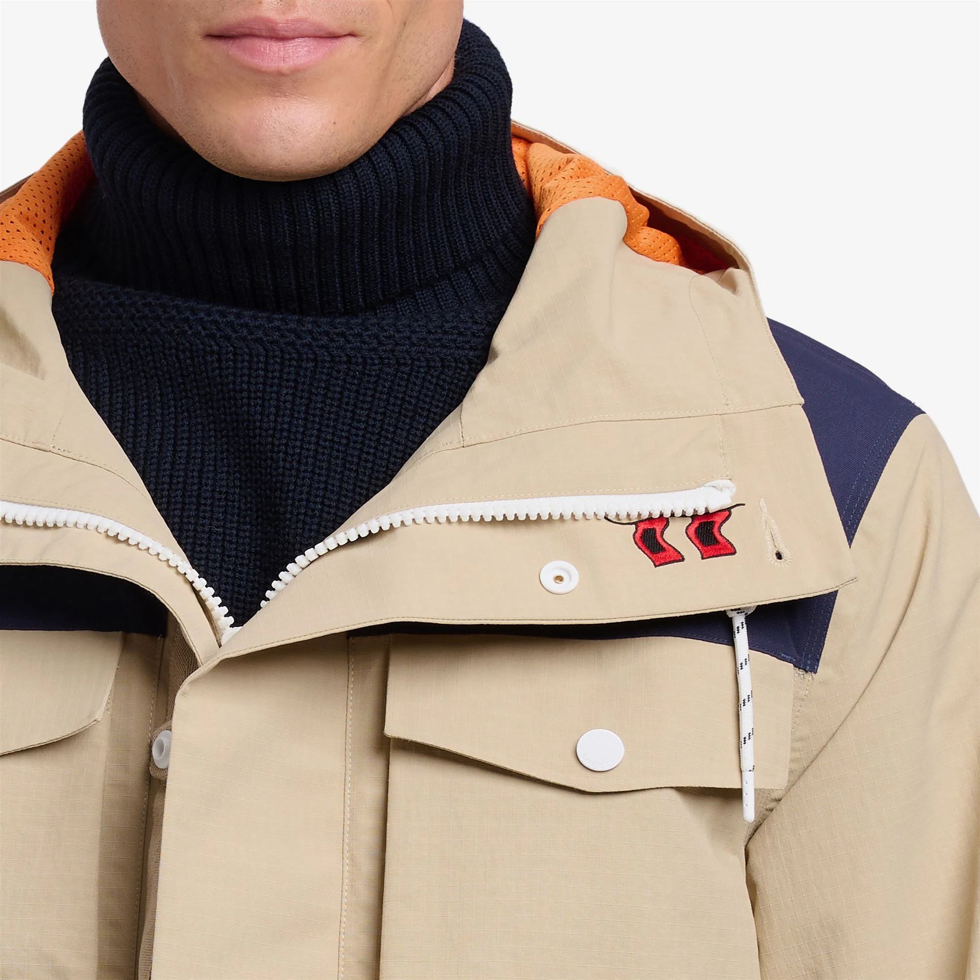 HURRICANE DIAZ - Jackets - Jacket - Unisex - BEIGE-NAVY-ORANGE - Image 7