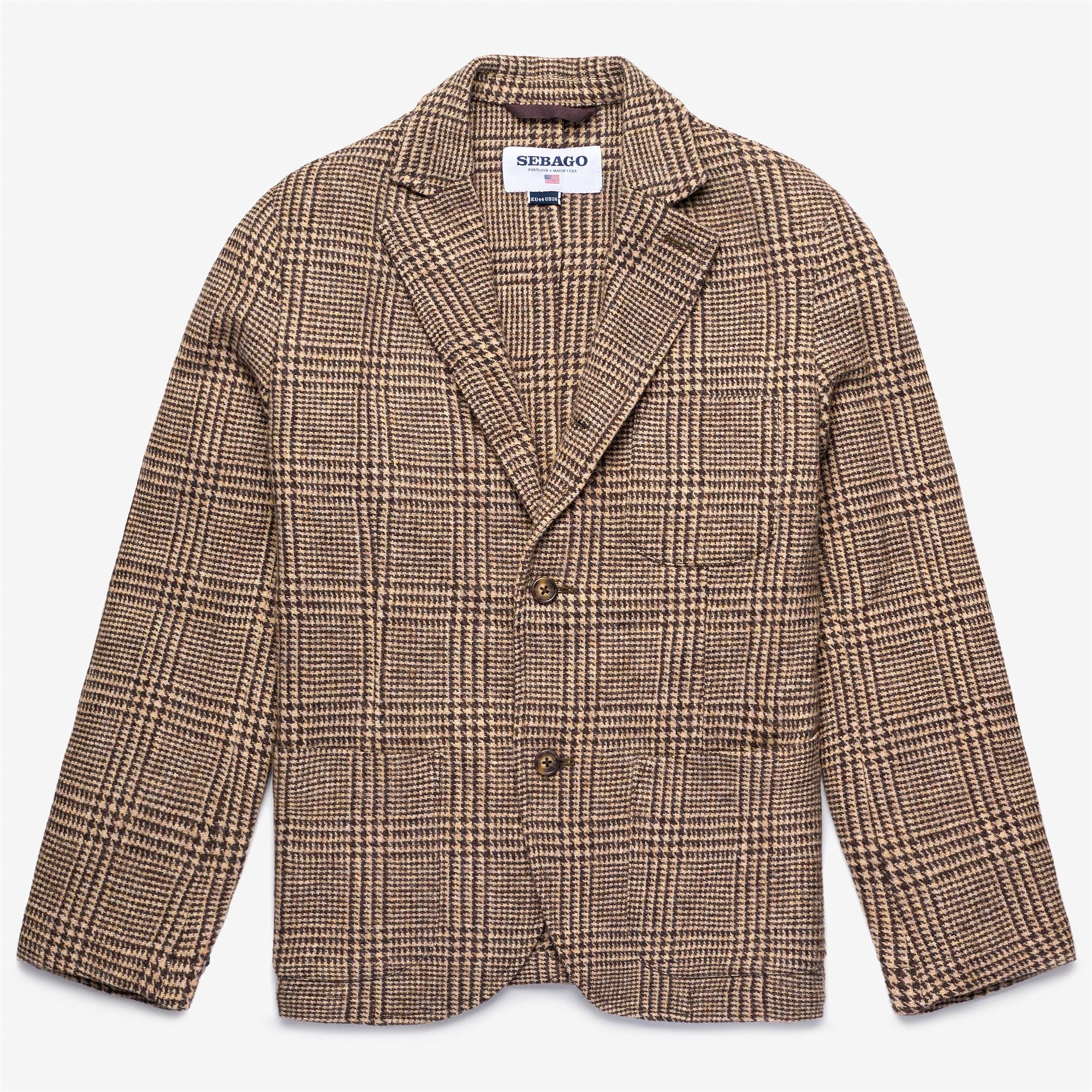 NEDDICK PRINCIPE DI GALLES - Jackets - Blazer - Unisex - BEIGE-BROWN