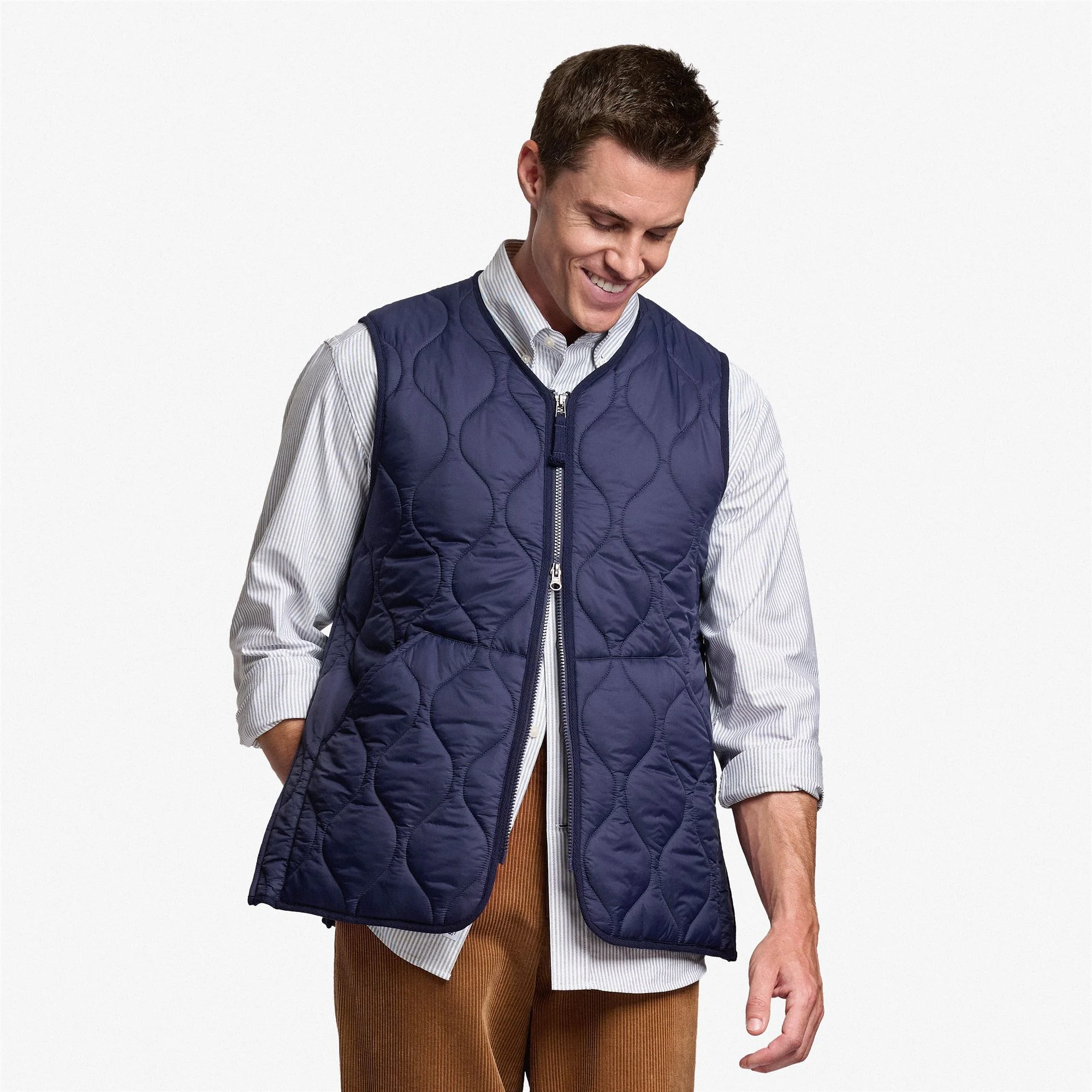 PLYMOUTH - Jackets - Vest - Unisex - BLUE MARINE - Image 3