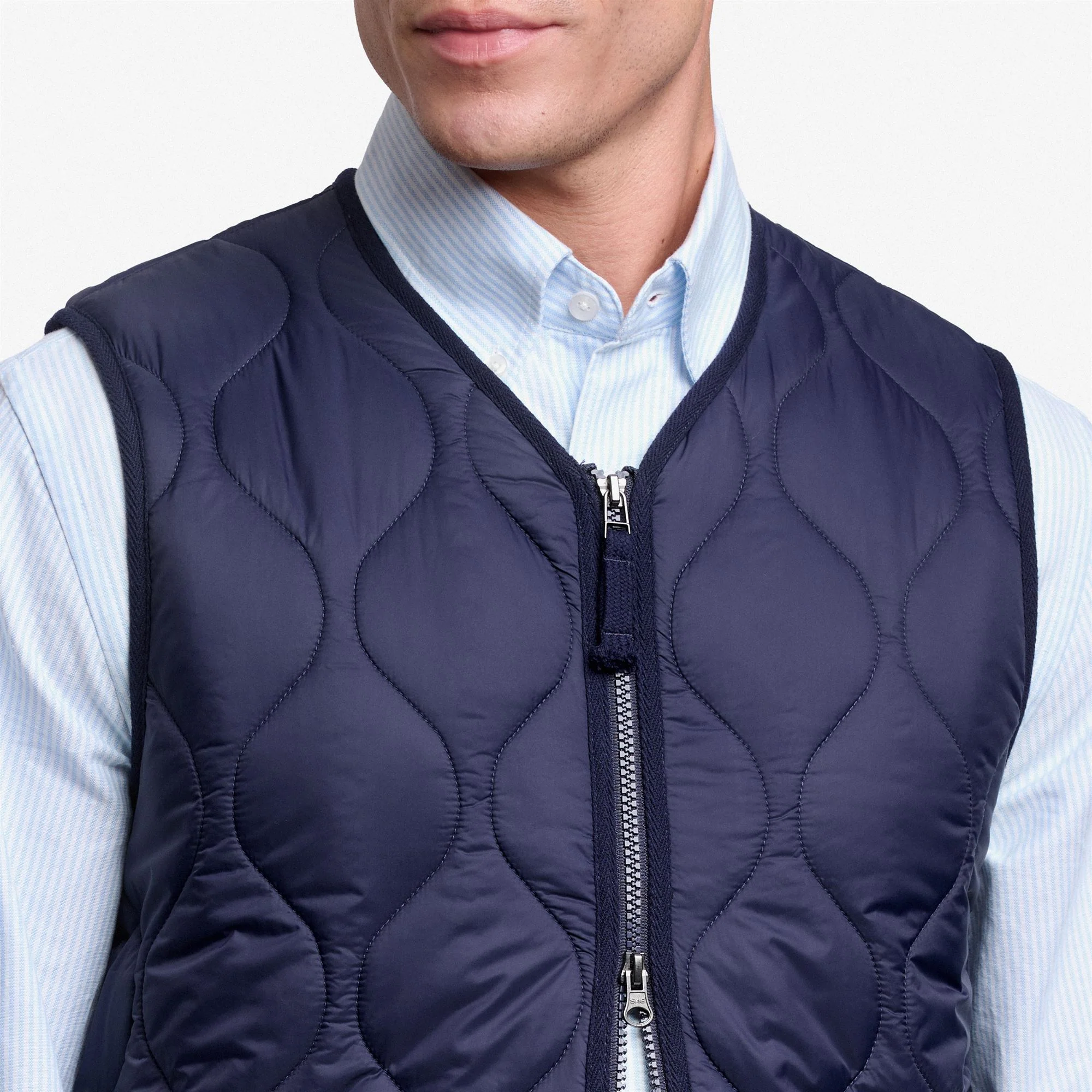 PLYMOUTH - Jackets - Vest - Unisex - BLUE MARINE - Image 6