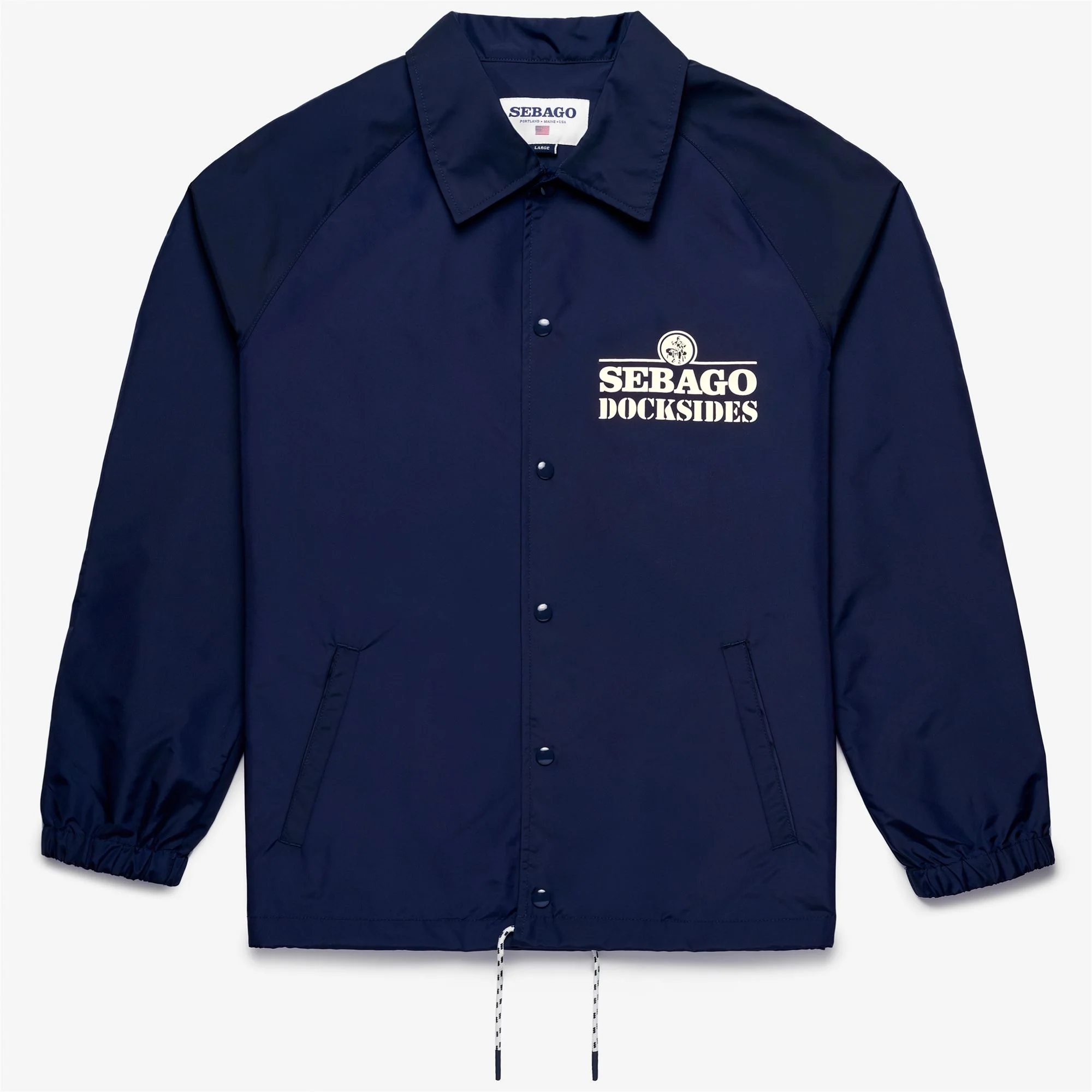 TENDER CHEST LOGO - Jackets - Jacket - Unisex - BLUE MARINE-NATURAL WHITE