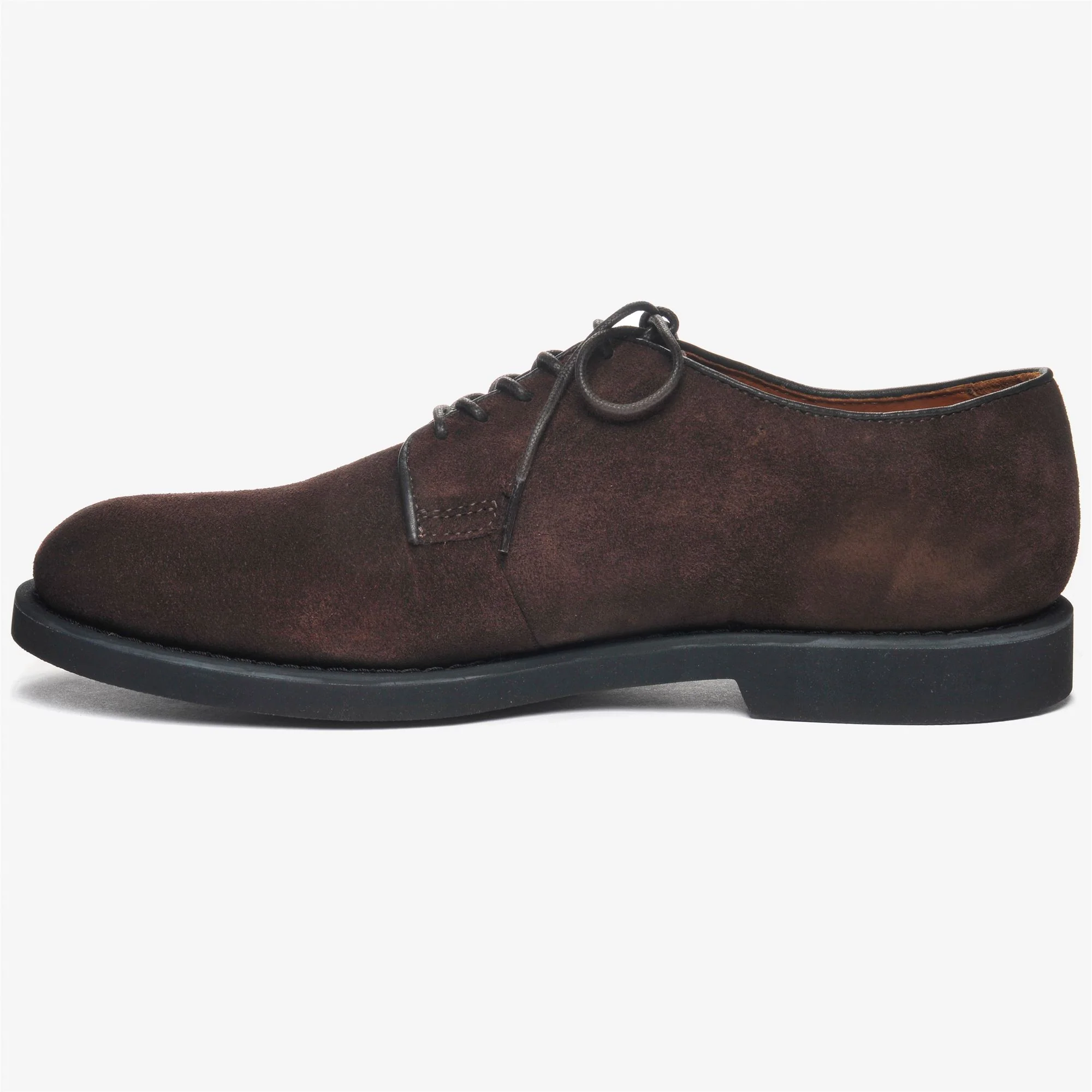 WINTHROP SUEDE - Laced Shoes - Low Cut - Man - DK BROWN - Image 3