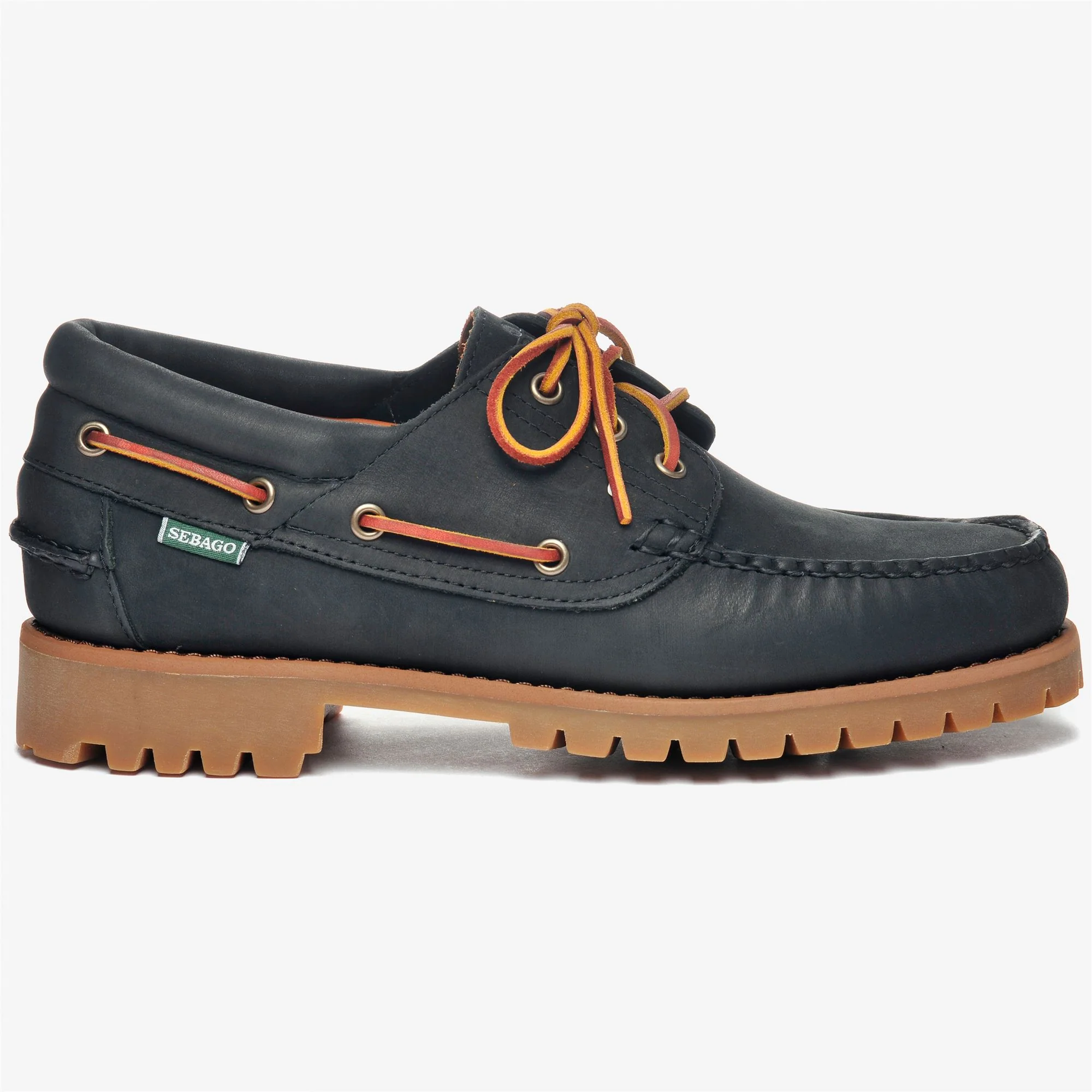 ACADIA CRAZY HORSE - Docksides - Moccasin - Man - BLACK