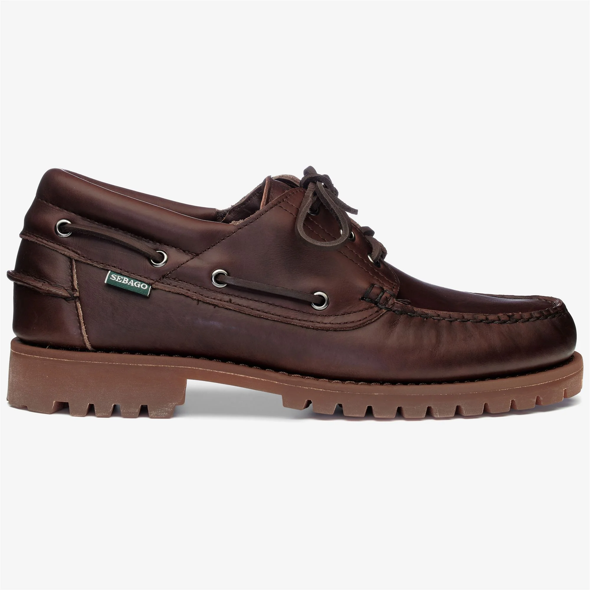 ACADIA - Docksides - Moccasin - Man - DK BROWN-GUM