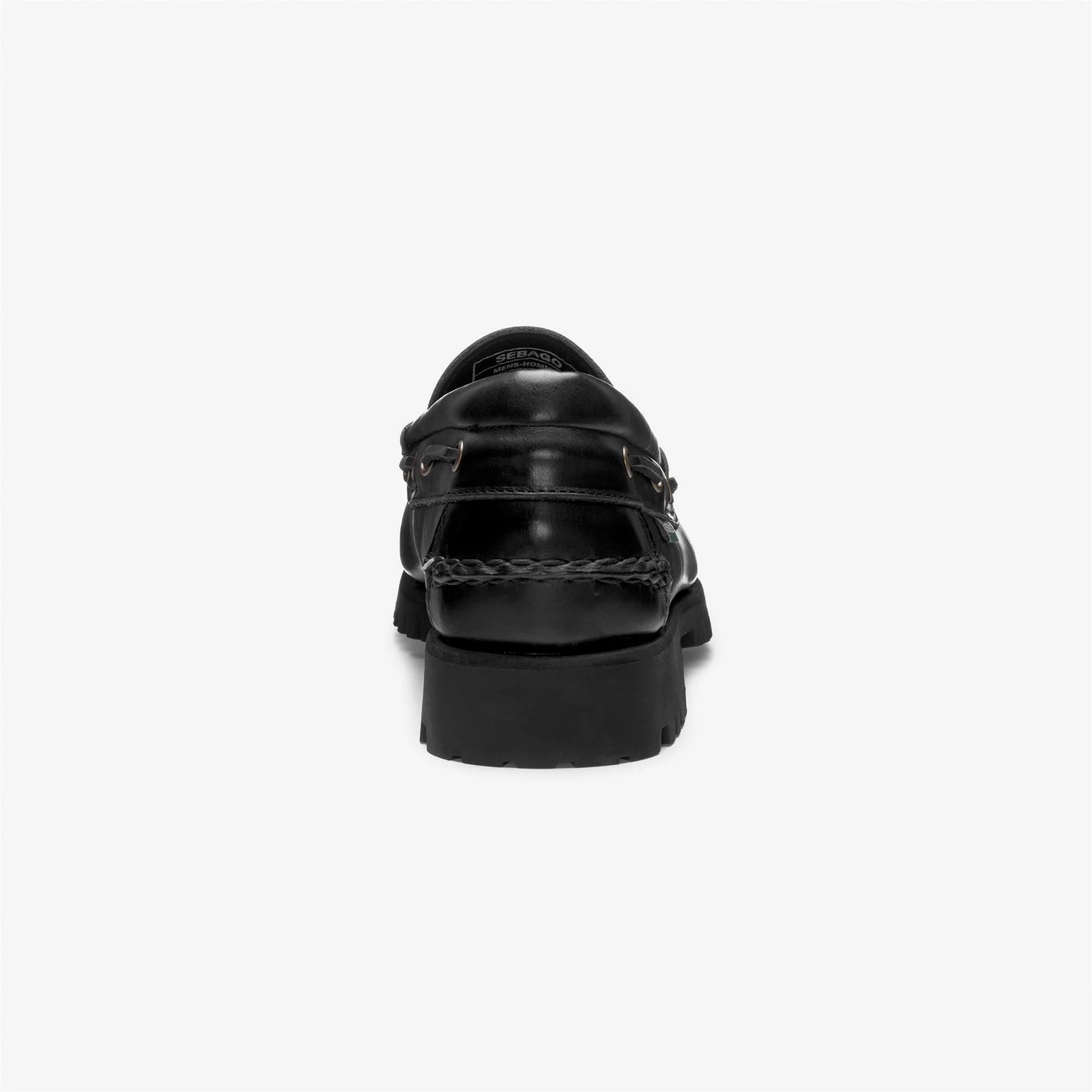 ACADIA MOCCASIN - Docksides - Moccasin - Man - TOTAL BLACK - Image 5