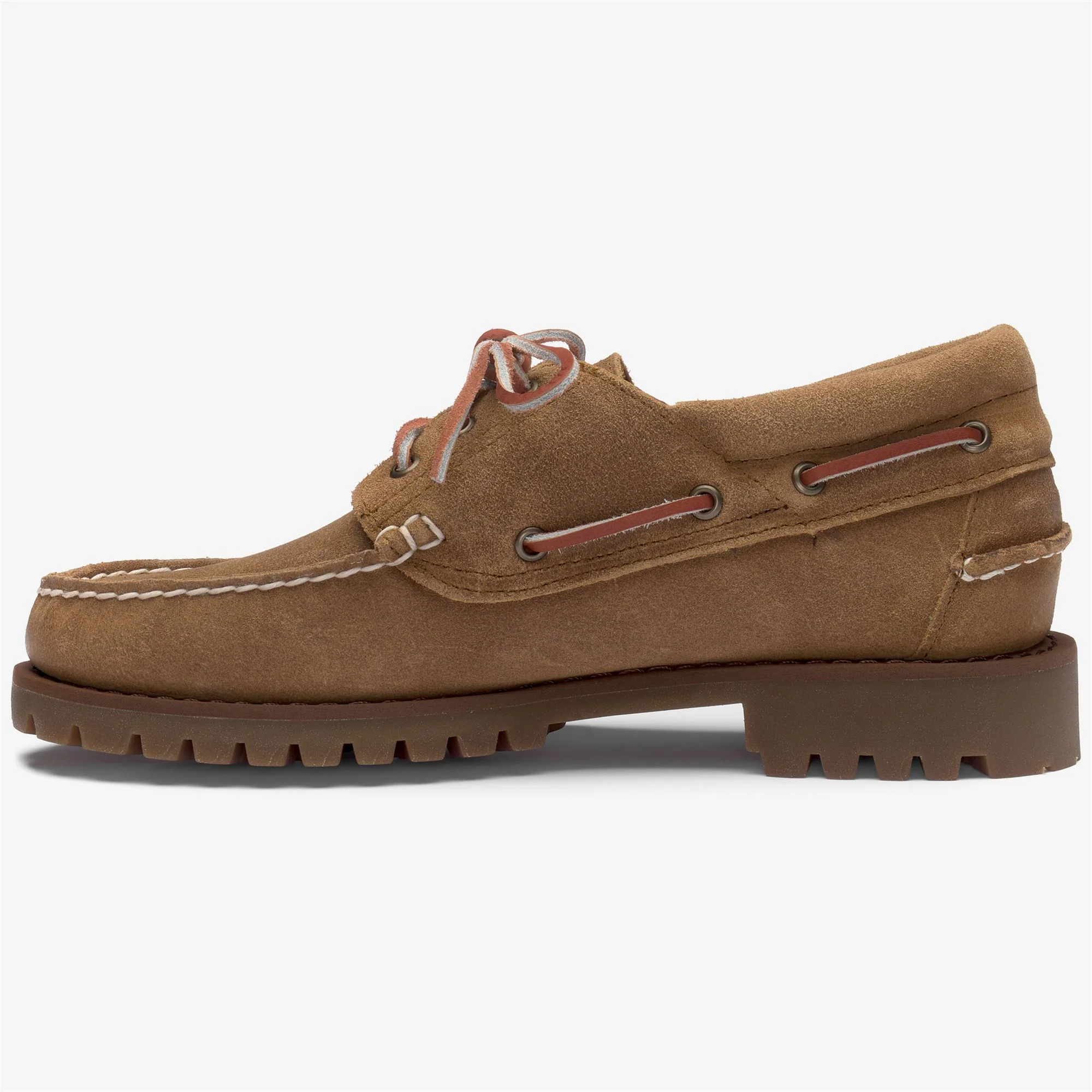 ACADIA SUEDE WAXED - Docksides - Moccasin - Man - BEIGE CAMEL - Image 3